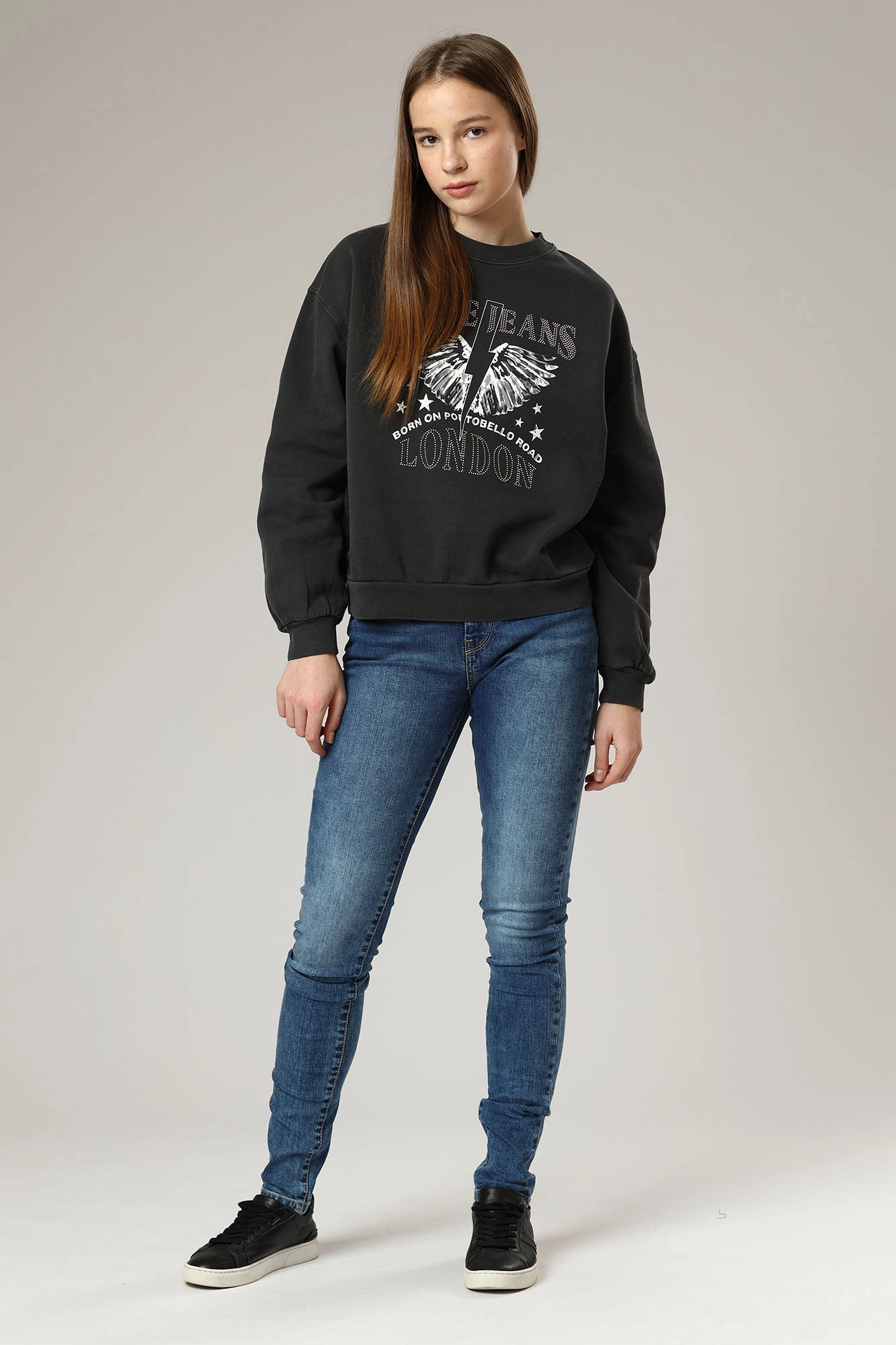 Pepe jeans noir femme hot sale