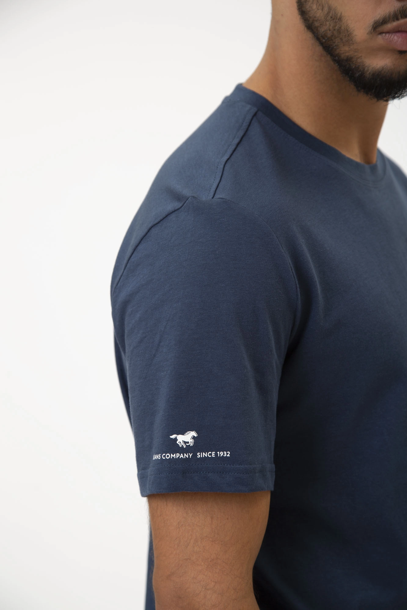 1014950 Футболка Mustang Синий