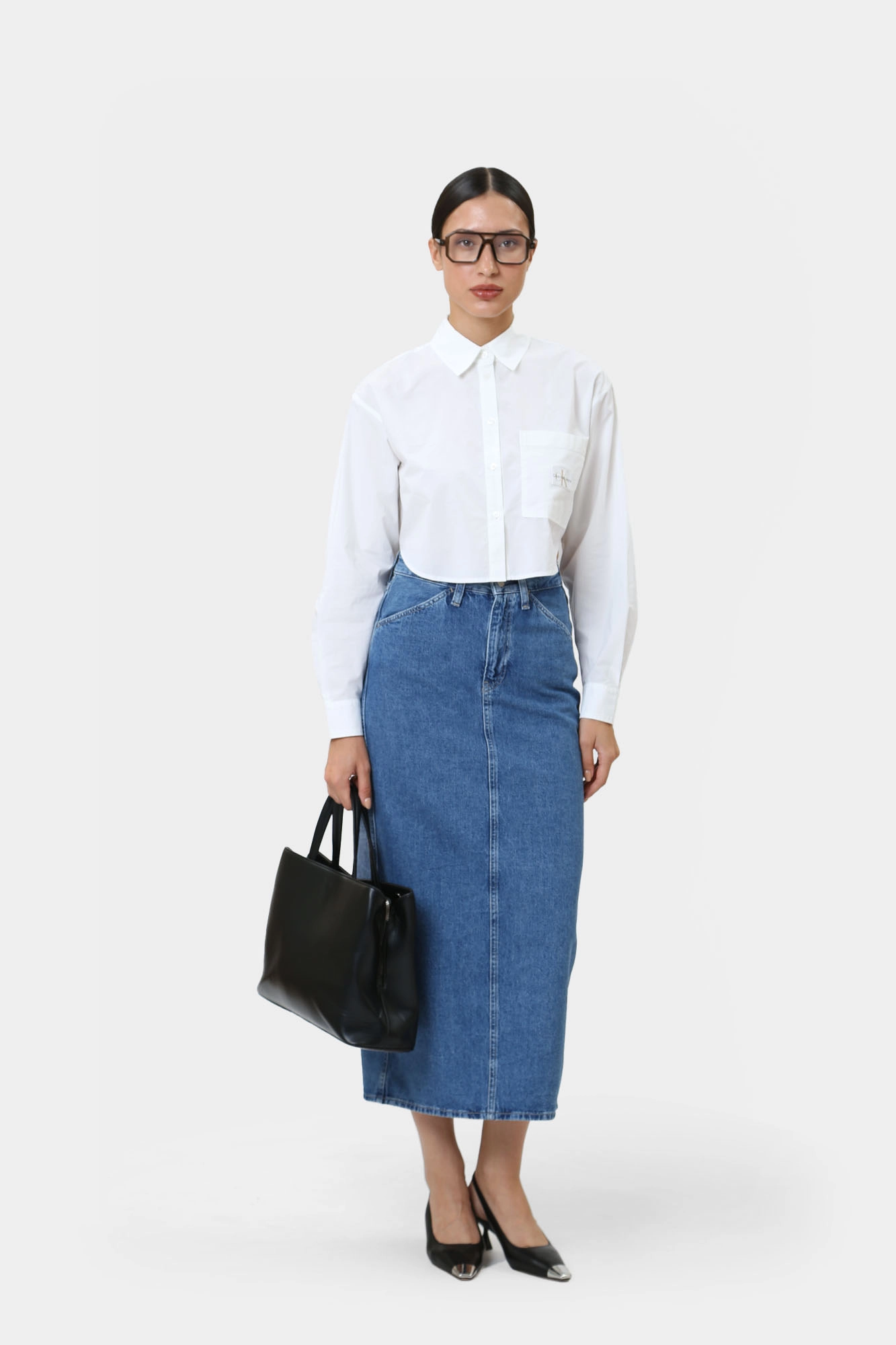 J20J223680 юбка джинсовая calvin klein jeans 