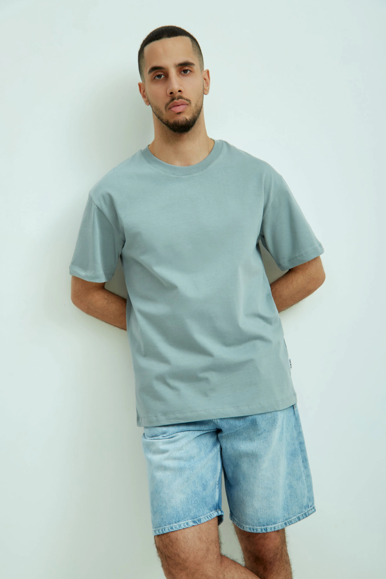 VM-ERK-22-060 Футболка Van Mich Голубой