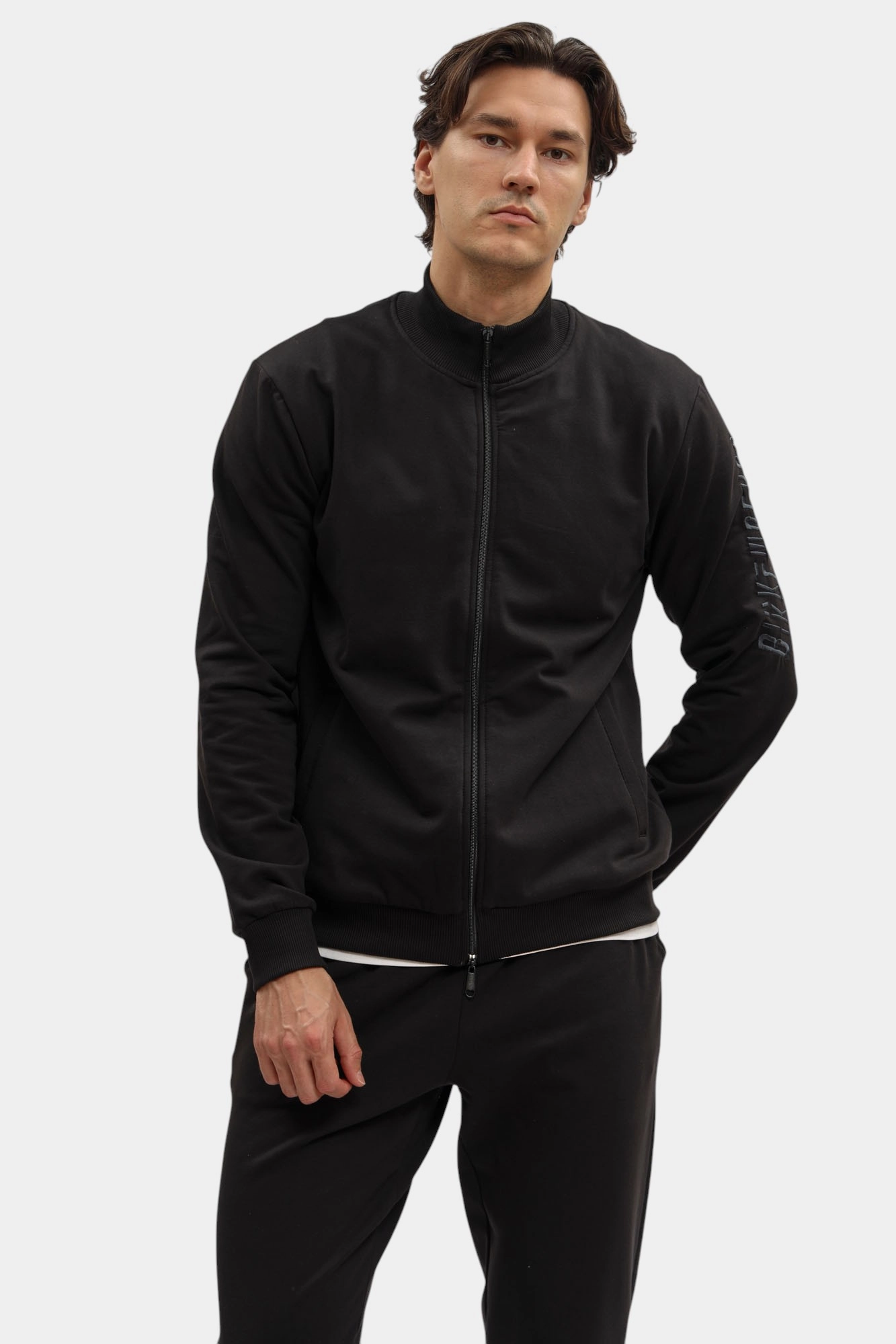 BMF1118 Толстовка Bikkembergs Черный