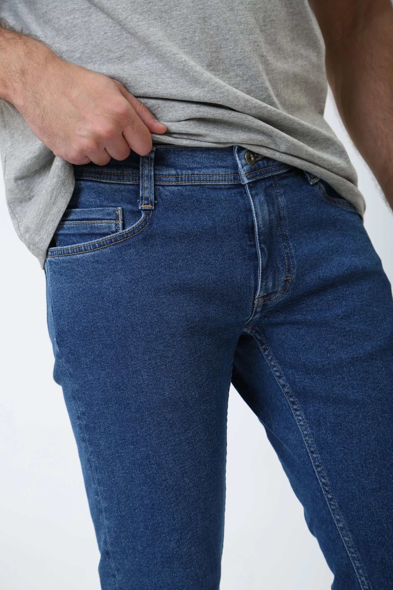 1014863-5000 Джинсы Oregon Slim  Mustang Синий