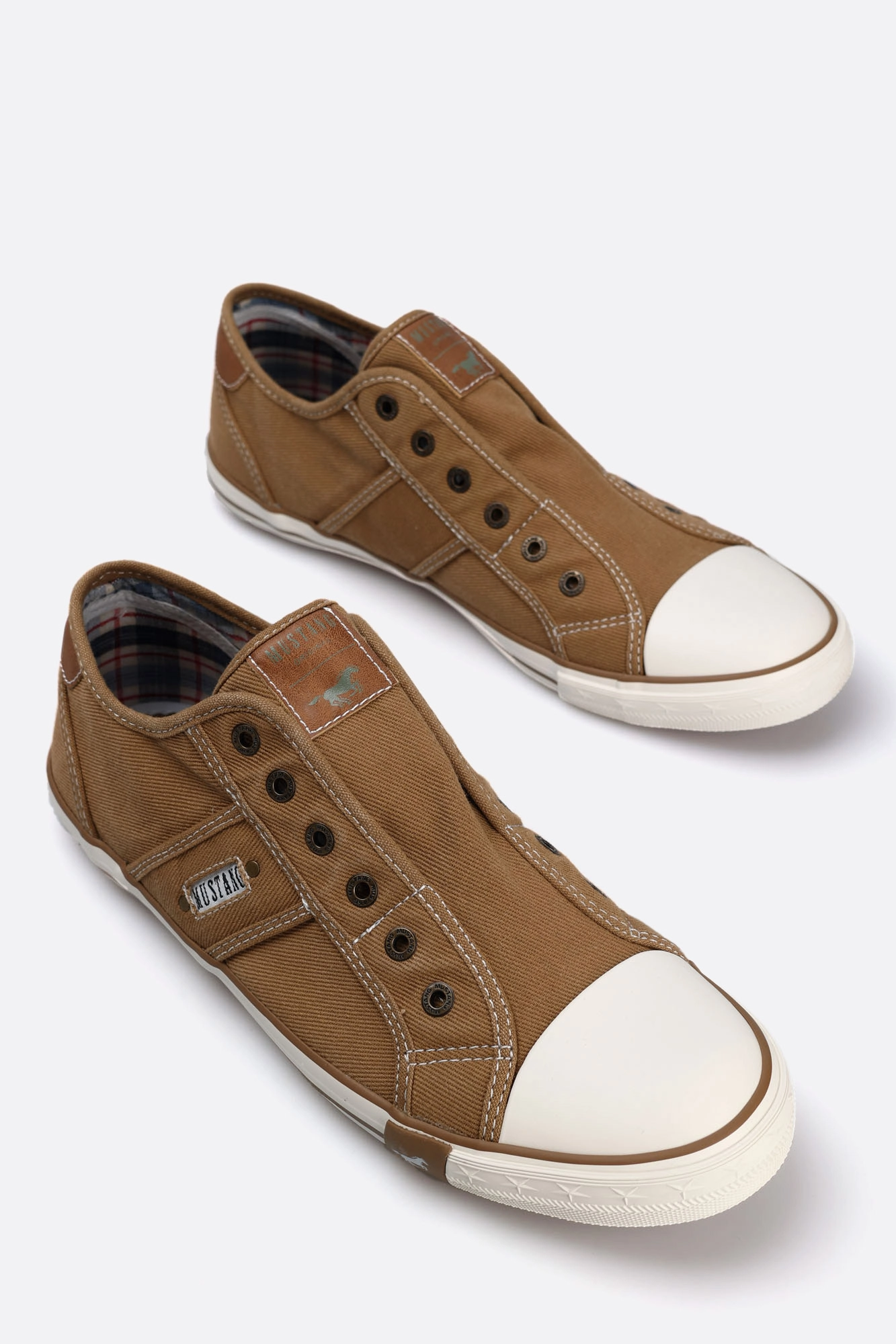 4058-405 Кеды Mustang Коричневый