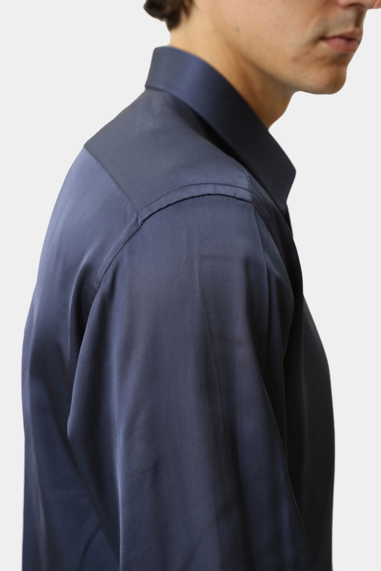 544634_605000 Сорочка д/р Karl Lagerfeld Синий