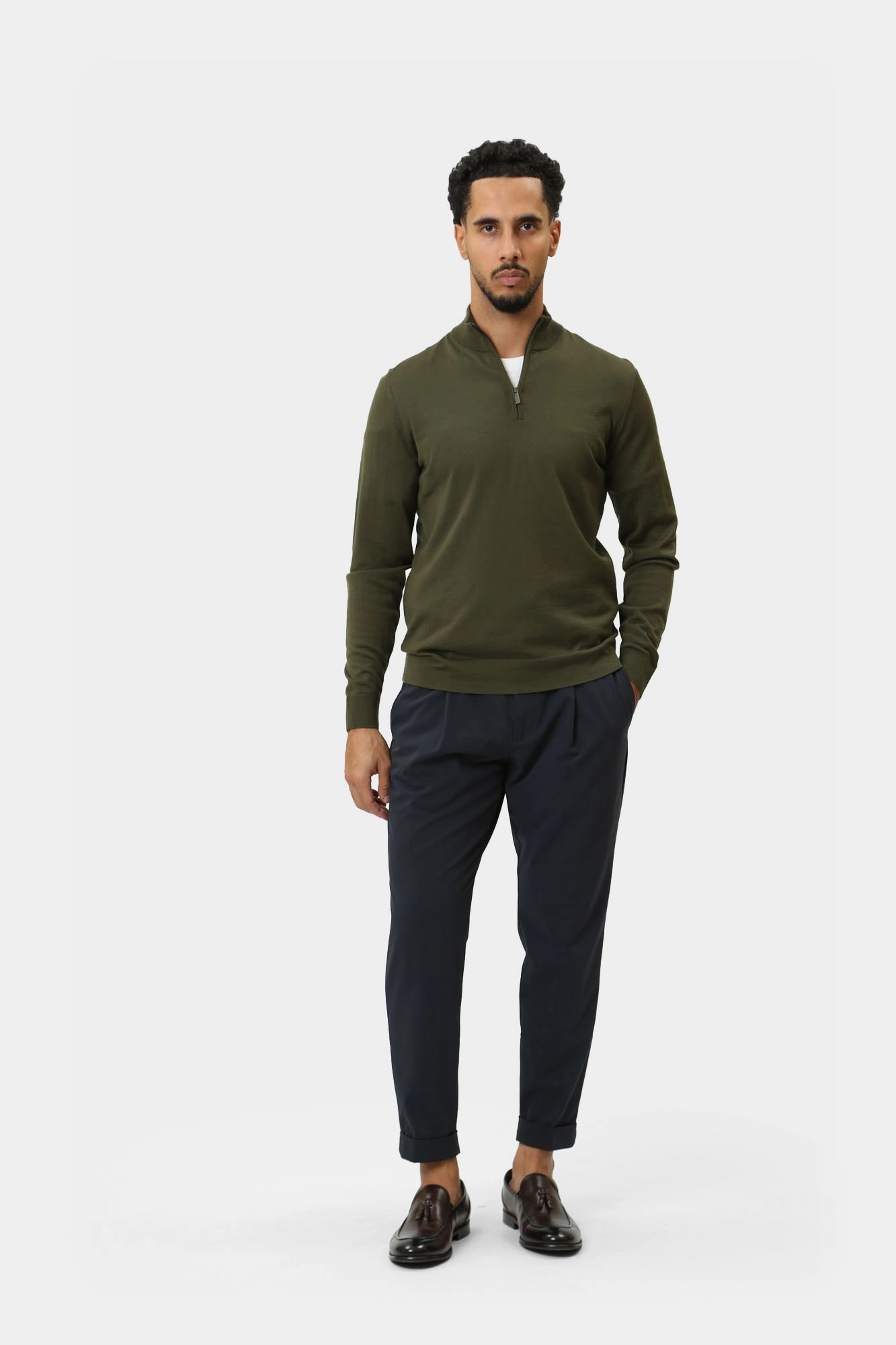 30043690_10018697 Джемпер Strellson Зеленый