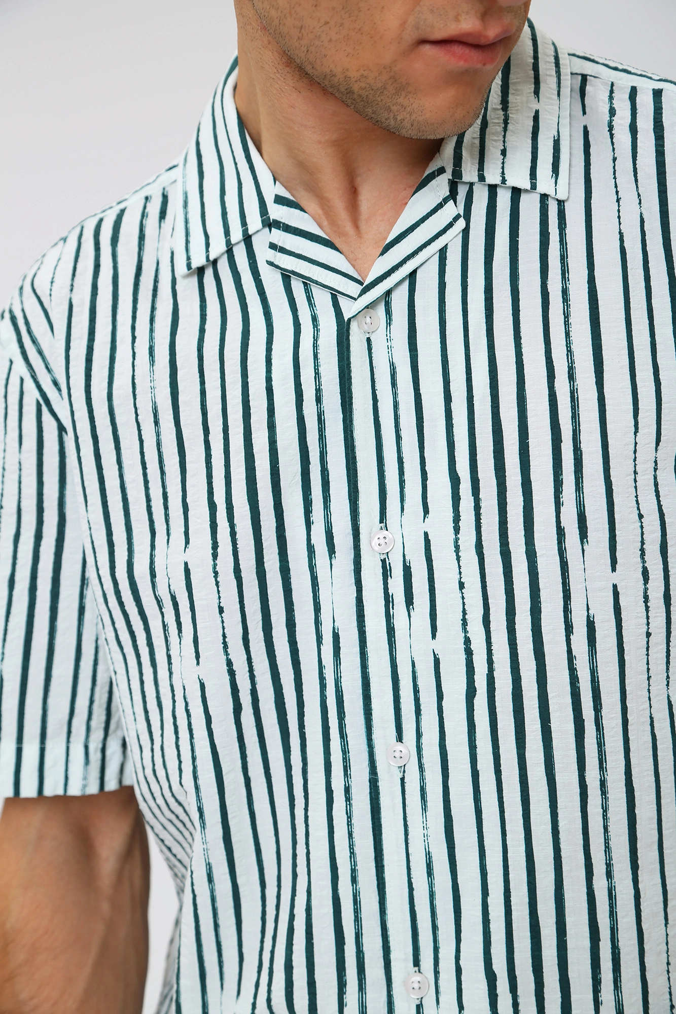 30037814_10016061 Рубашка Strellson Зеленый