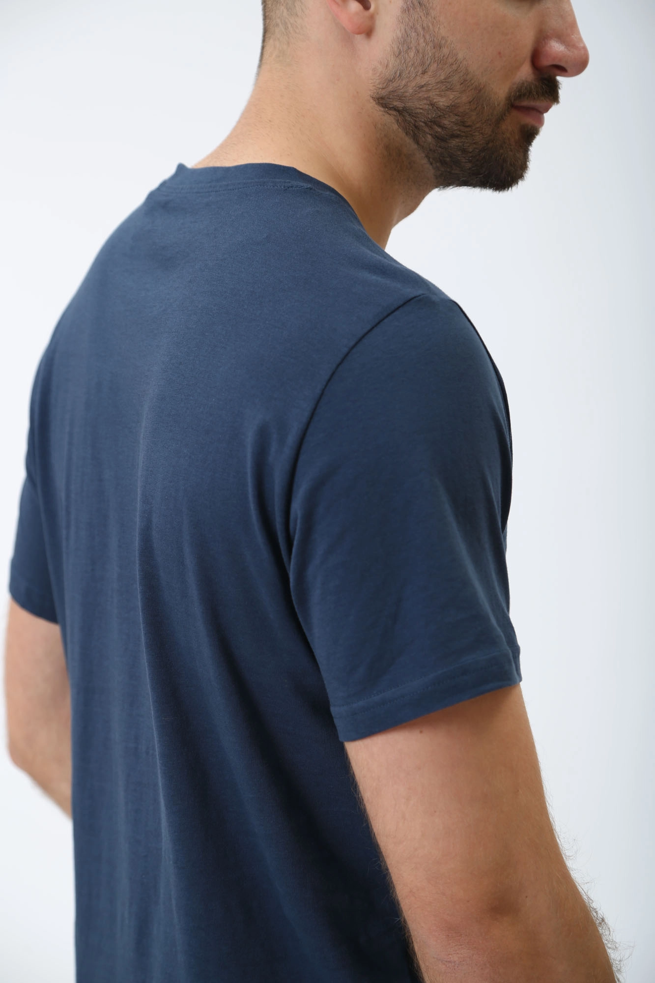 1014938 Футболка Mustang Синий