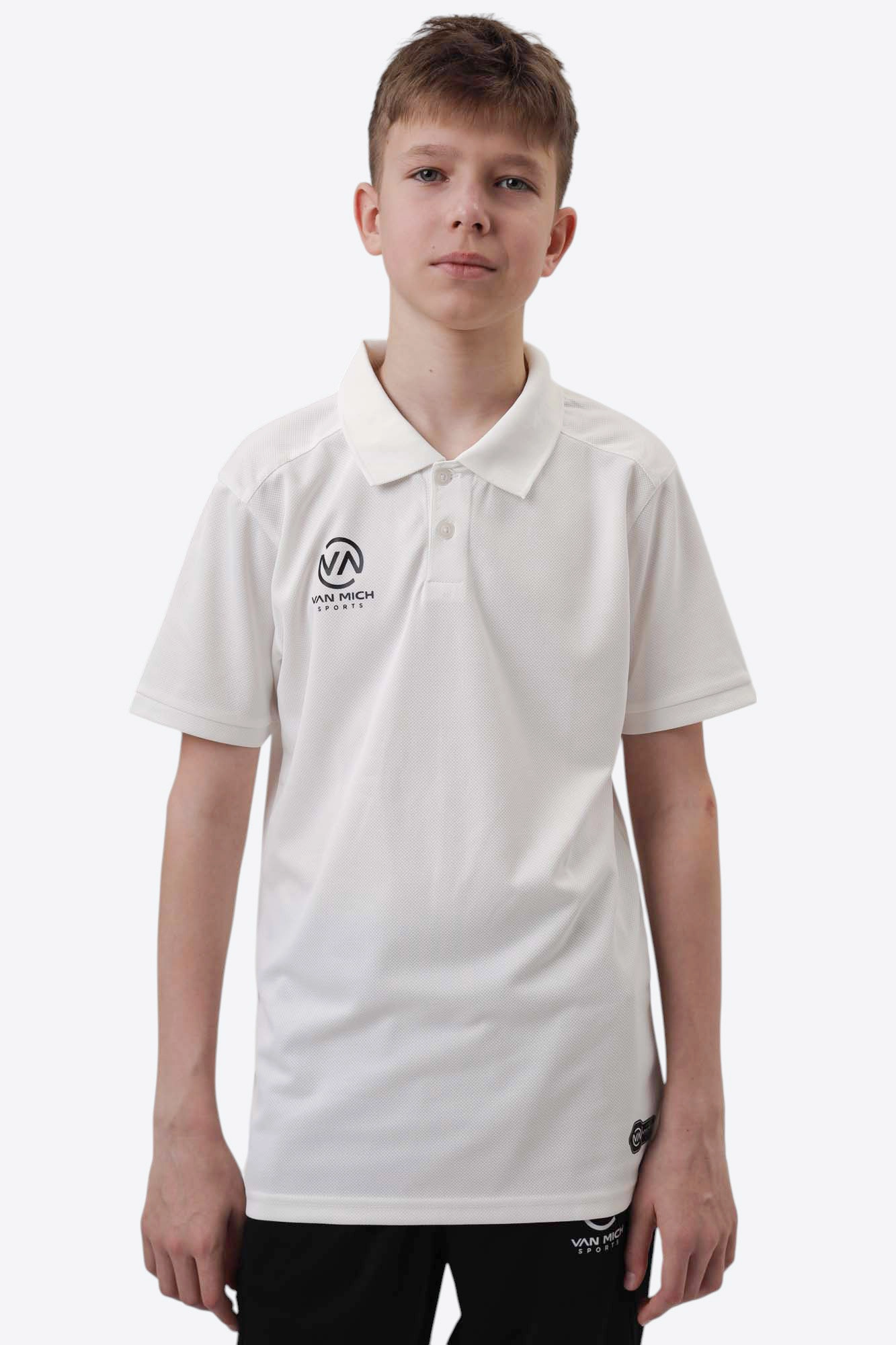 INDJ5183 Поло Van Mich Sports Белый