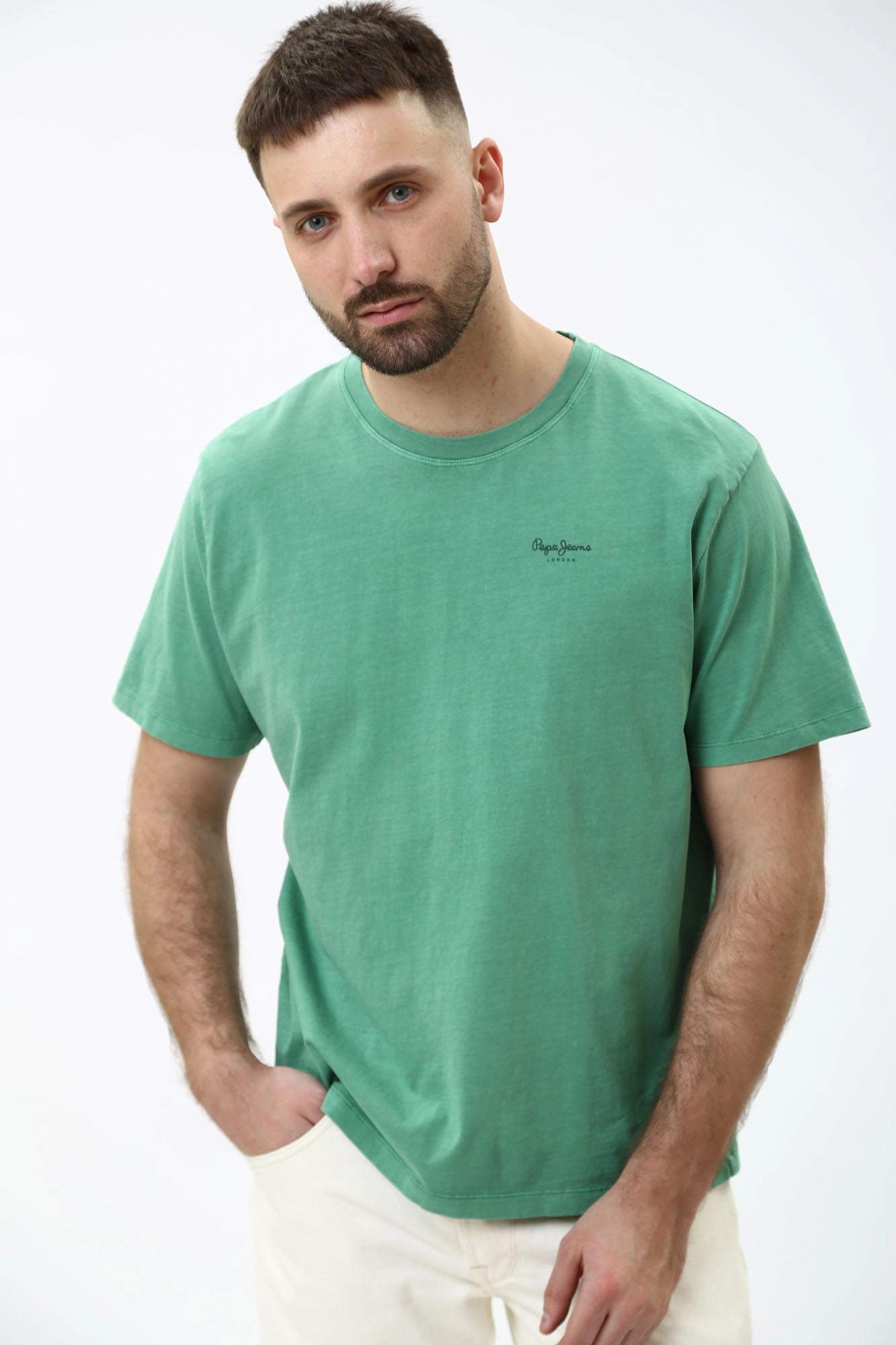 PM508664 Футболка Pepe Jeans Зеленый