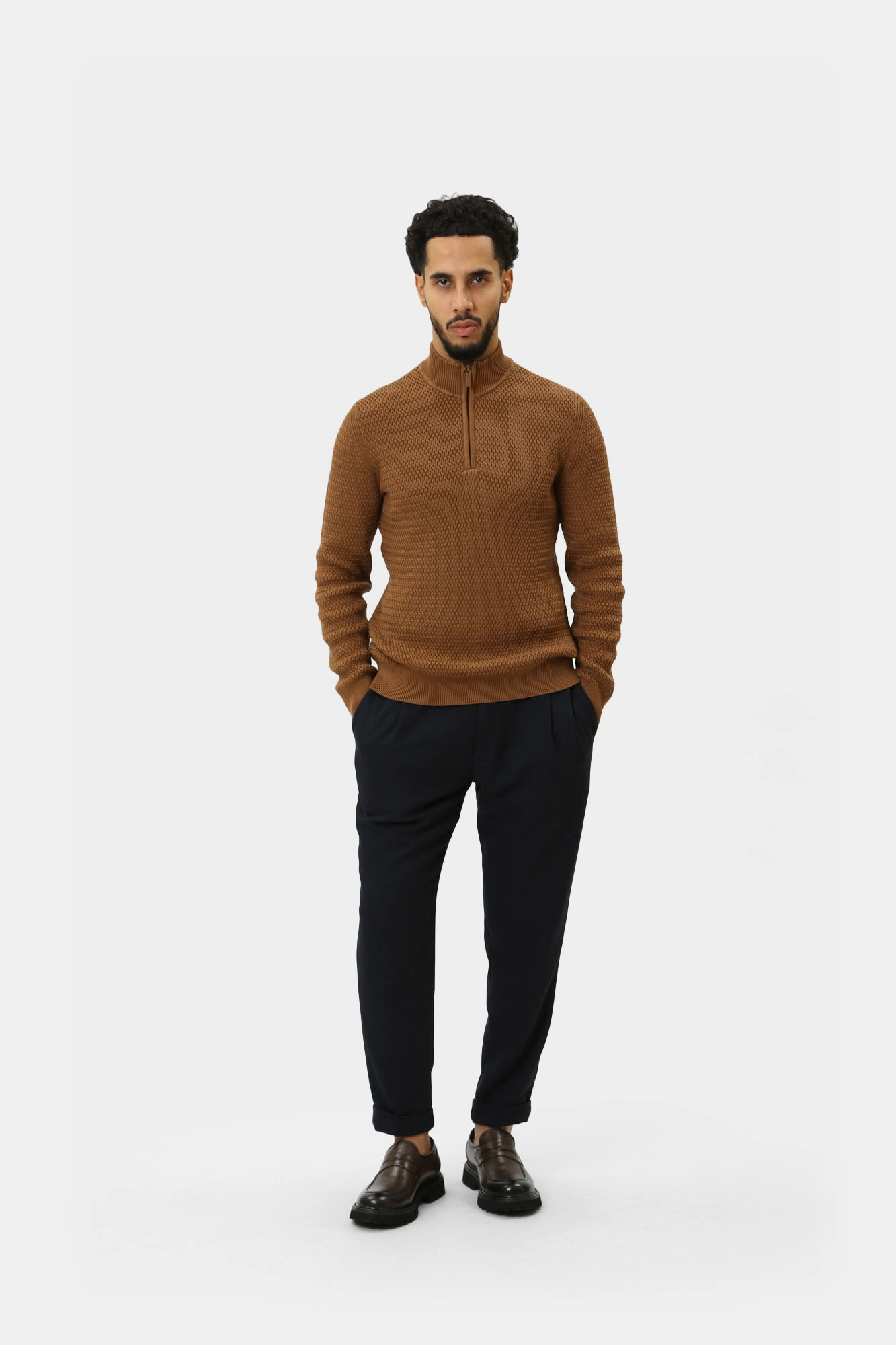 30043998_10018725 Брюки чинос Strellson Синий