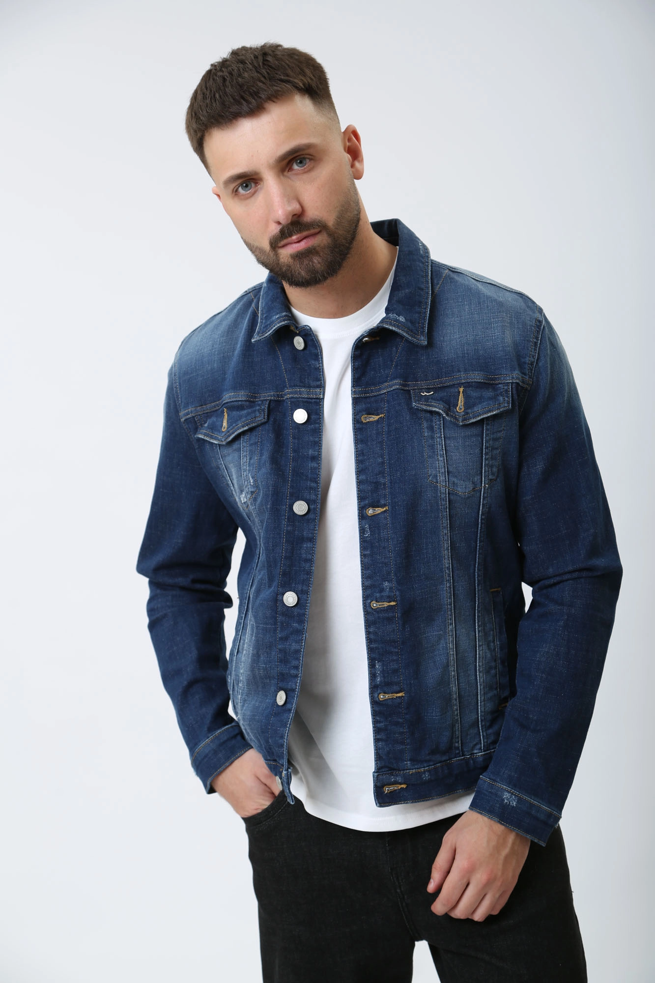 60245-15363 Куртка джинсовая LTB Синий