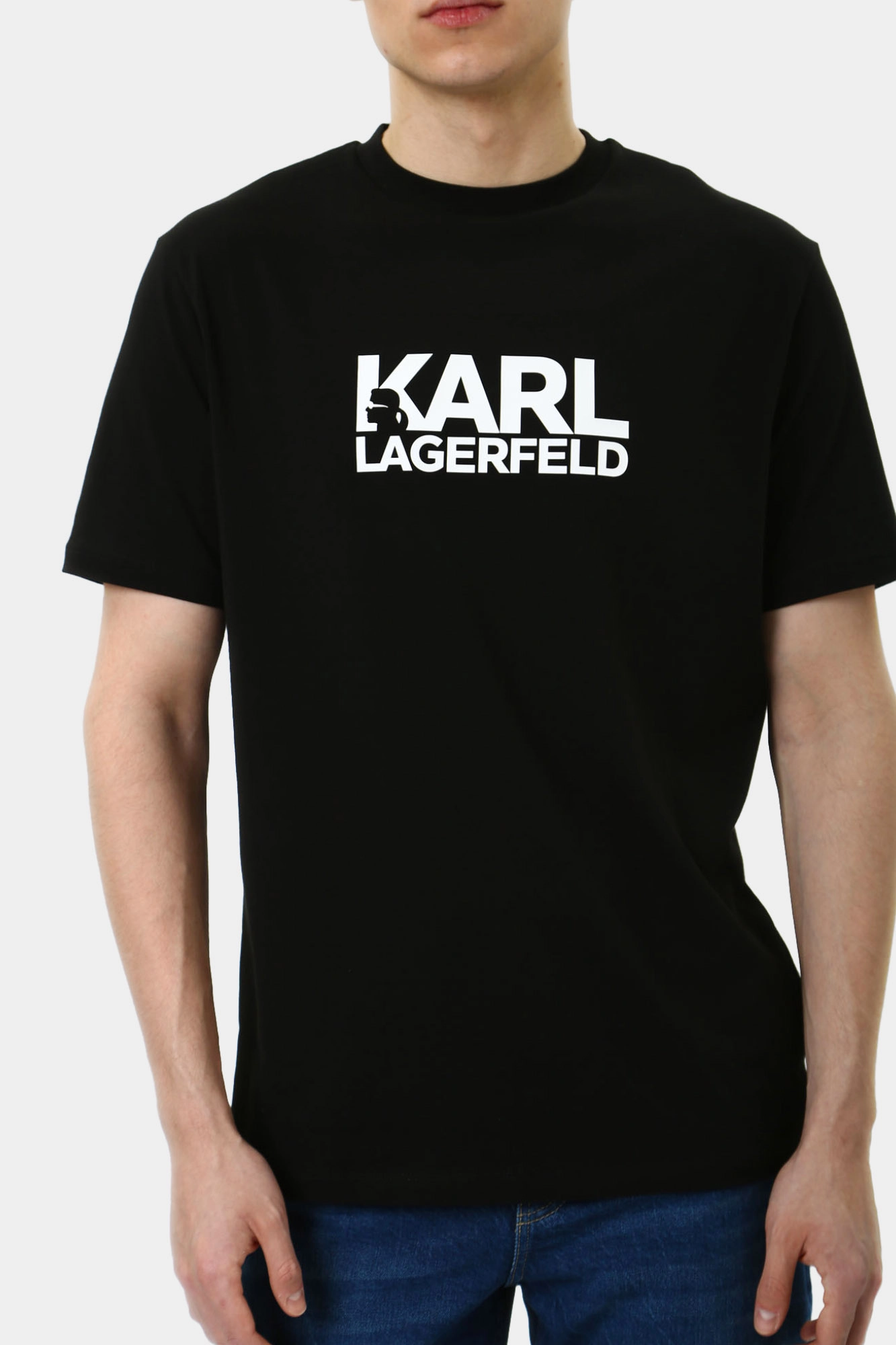 551235_755087 Футболка Karl Lagerfeld Черный