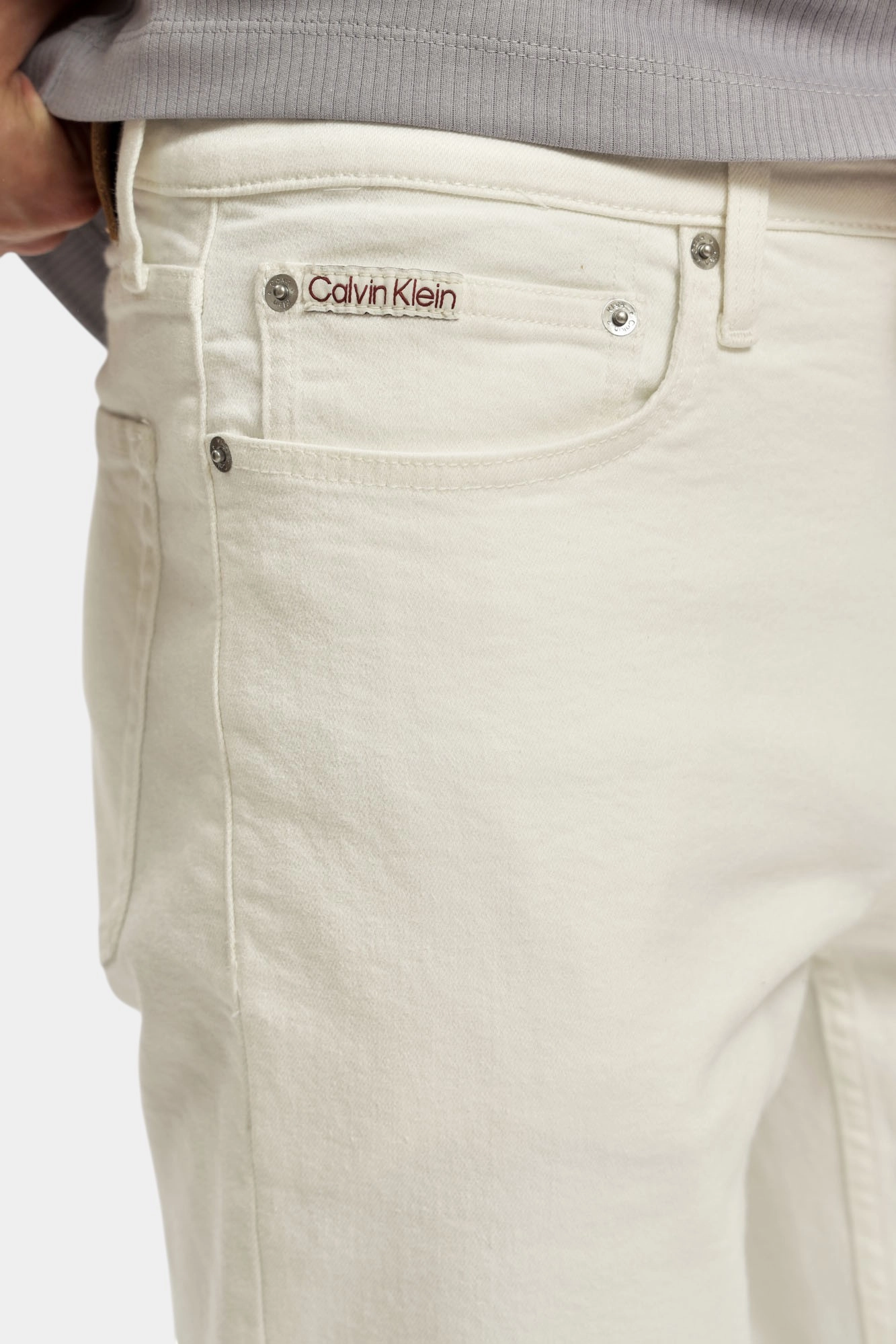 J30J327536 Шорты джинсовые Calvin Klein Jeans Белый