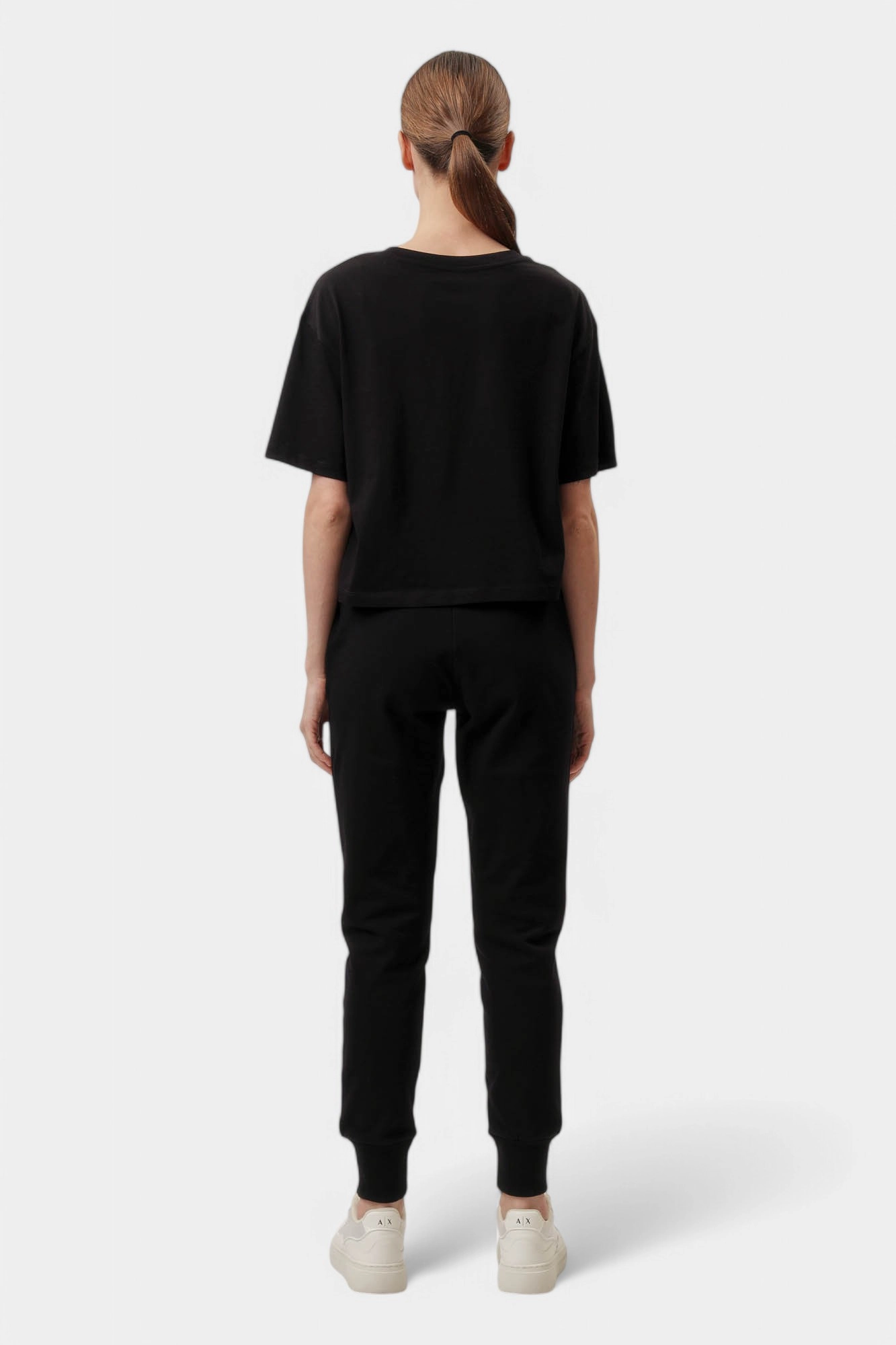 XW000520_AF10359 кроп-топ armani exchange 