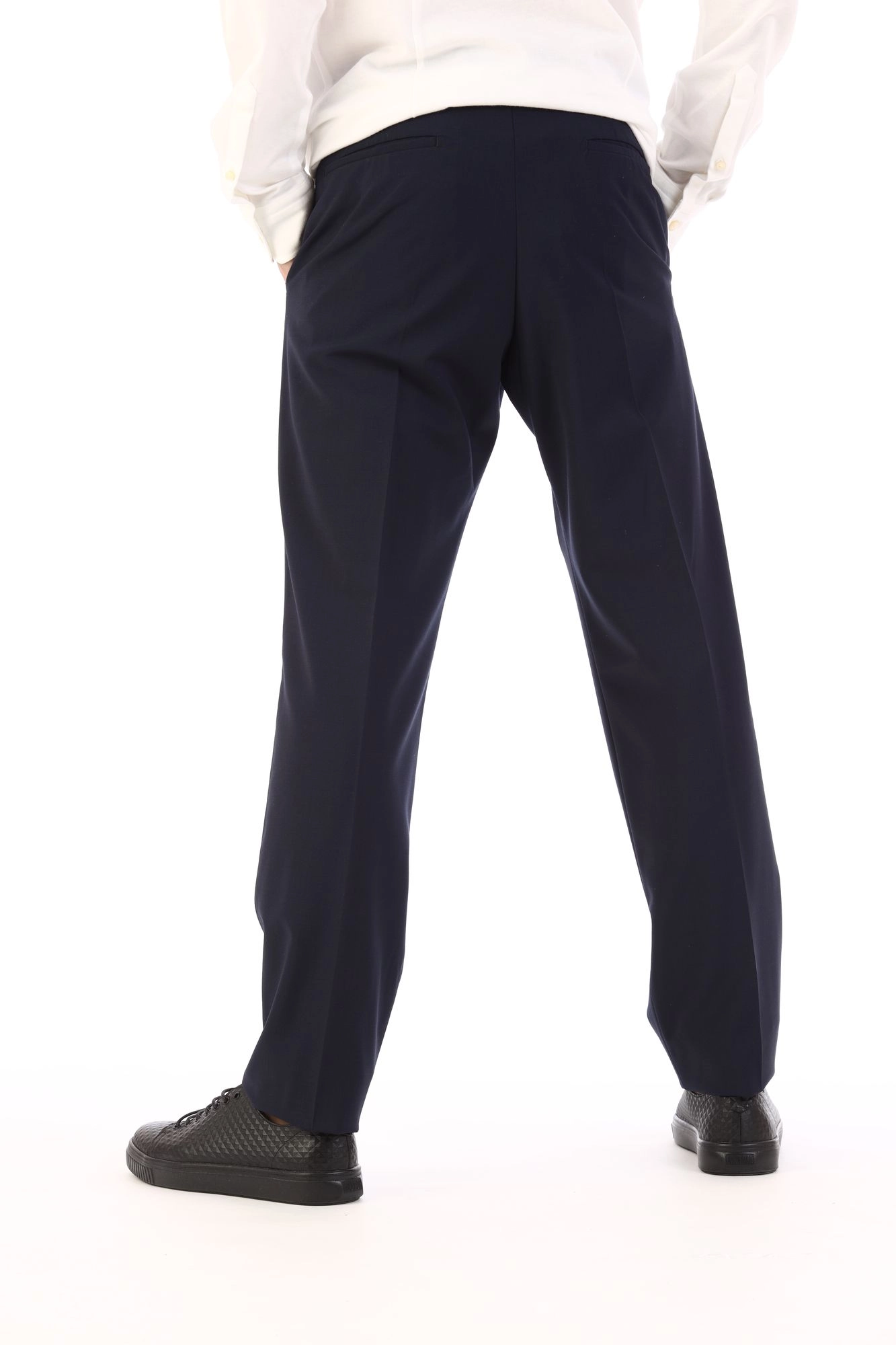 30016221_10007515 Брюки классические Strellson Синий