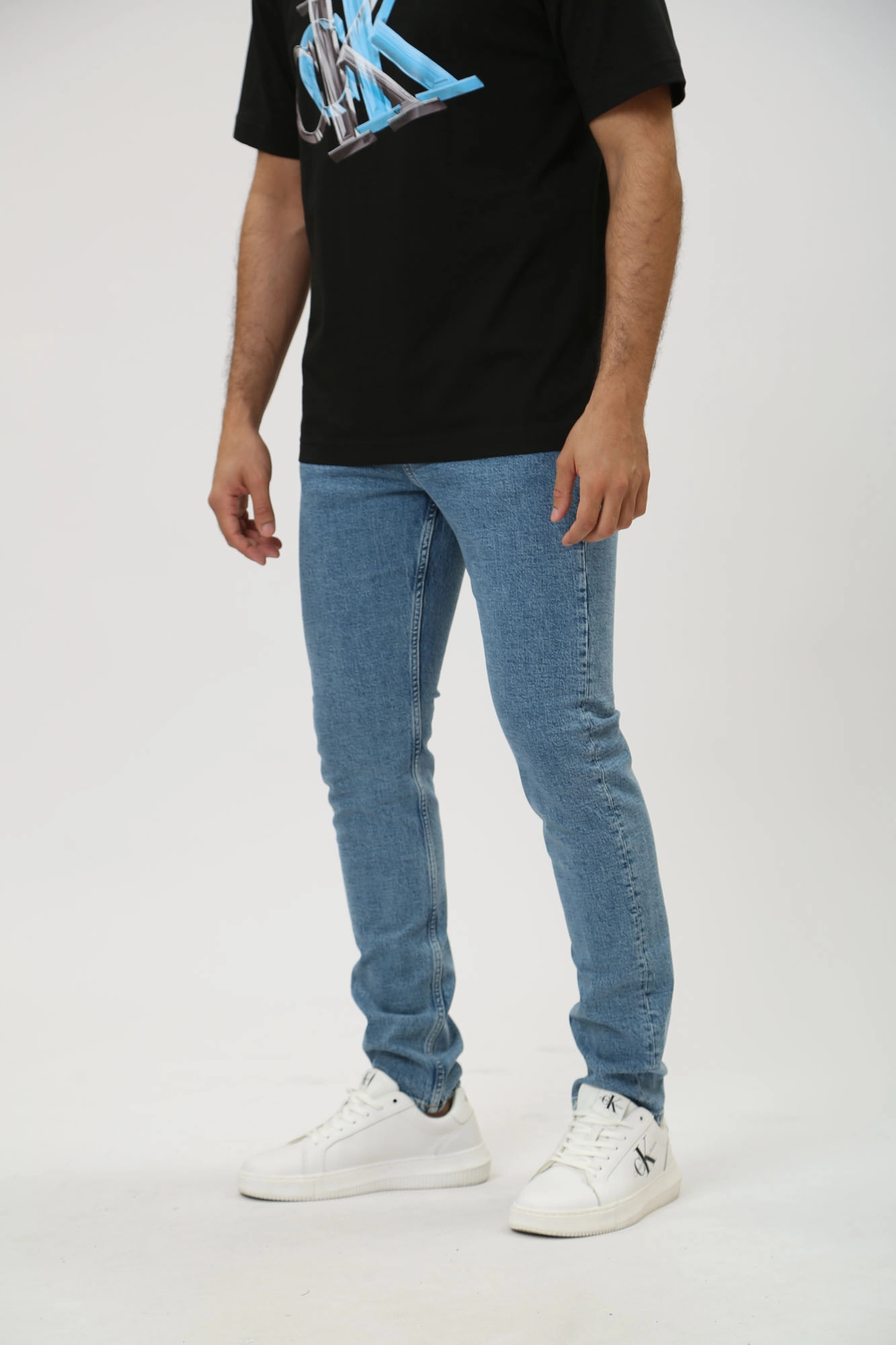 Calvin klein slim taper jeans discount