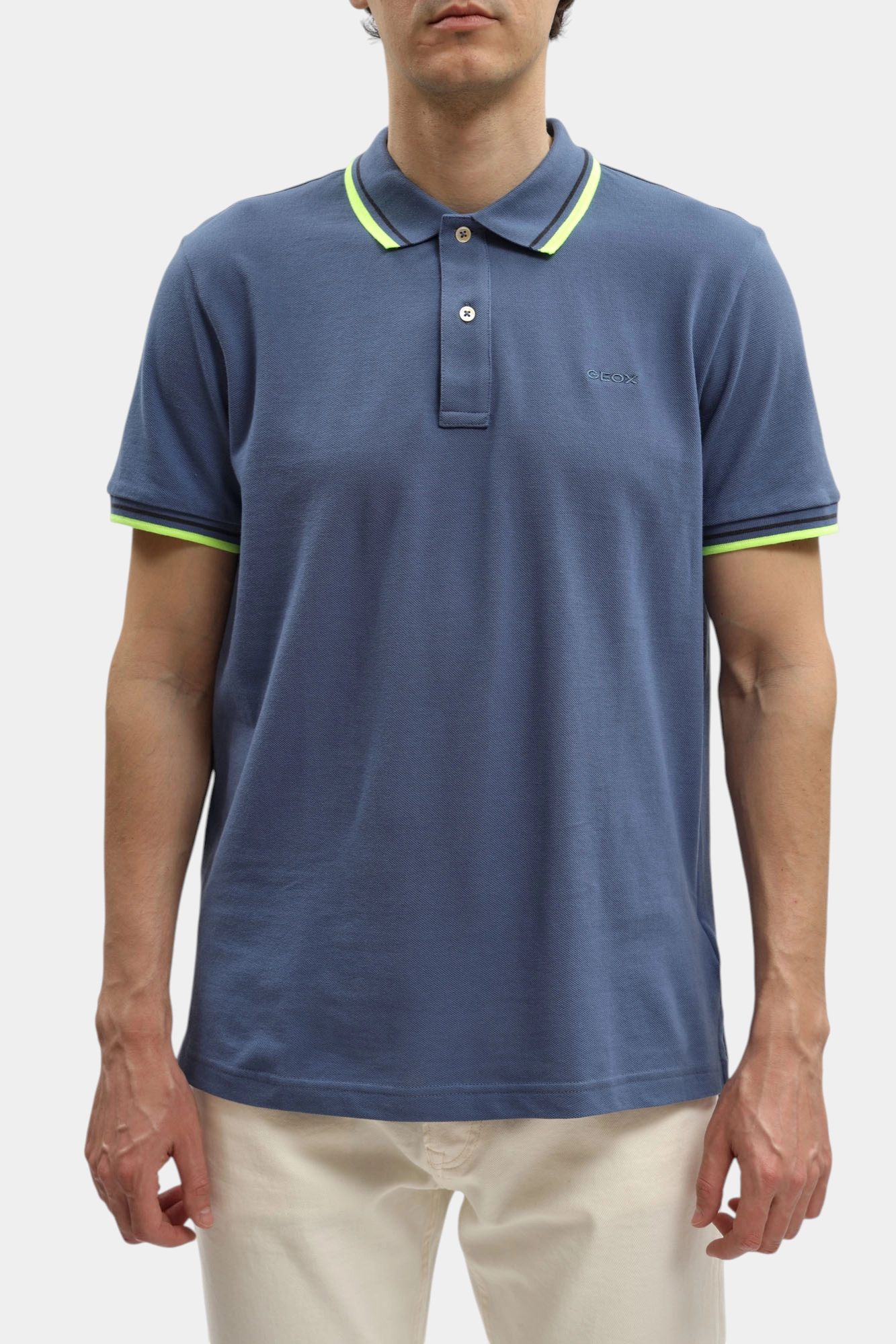 M6512AT3360 Поло Geox Голубой