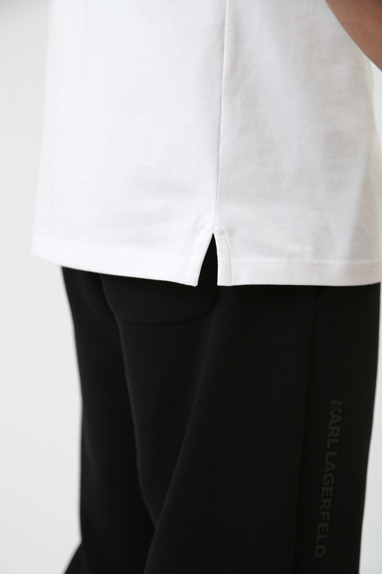 534232_745028 Поло Karl Lagerfeld Белый