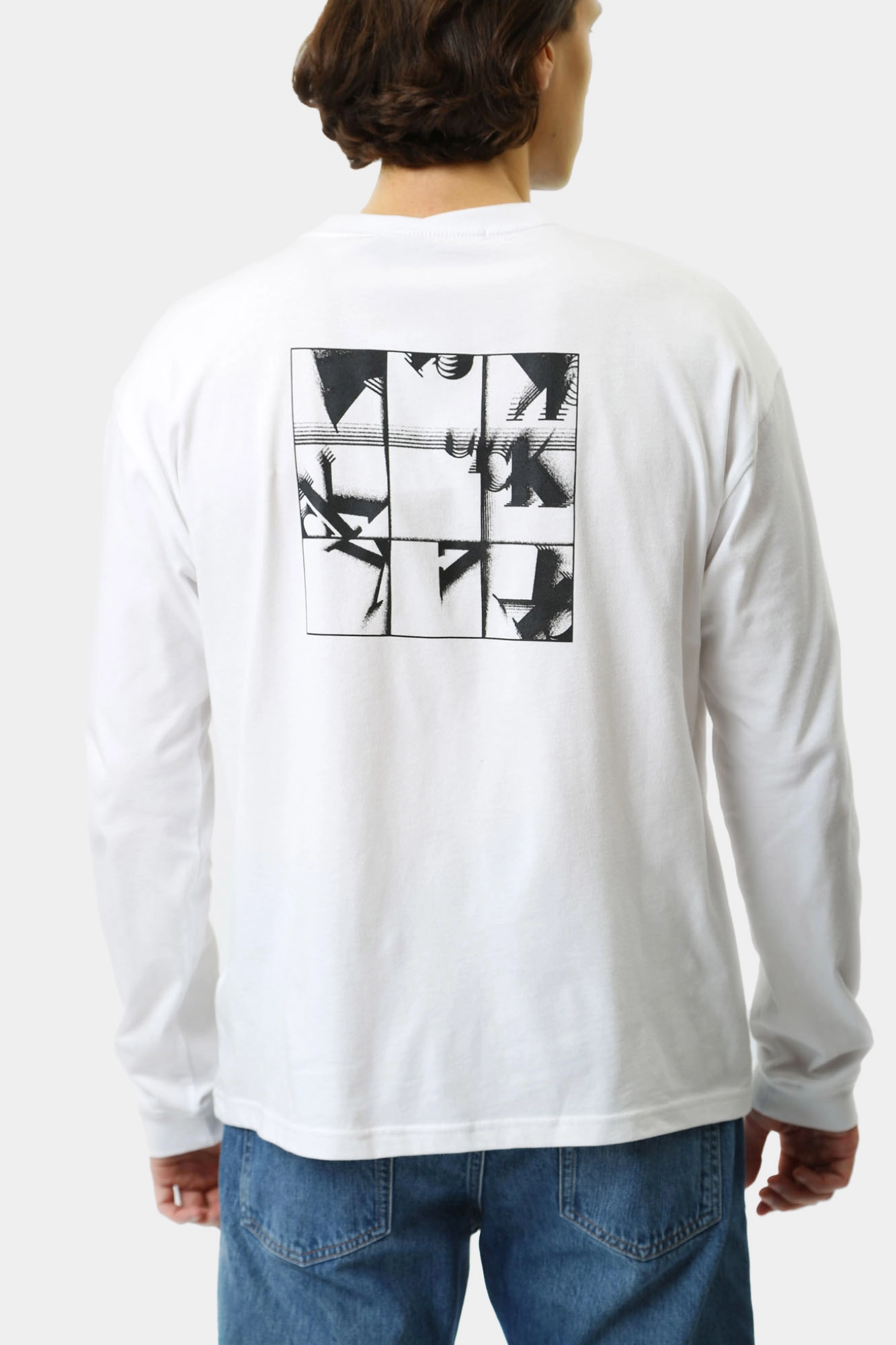 J30J325681 Лонгслив Calvin Klein Jeans Белый