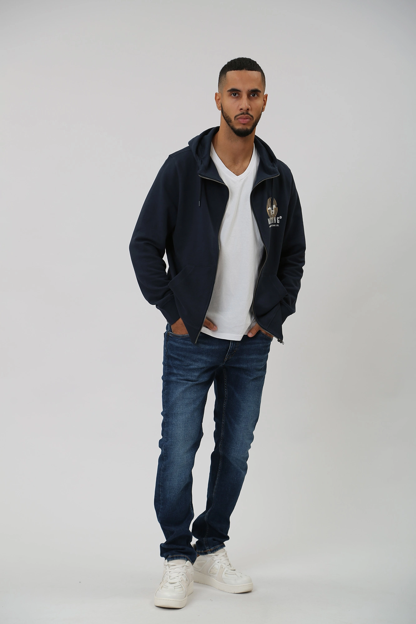 1014163 Толстовка Mustang Синий