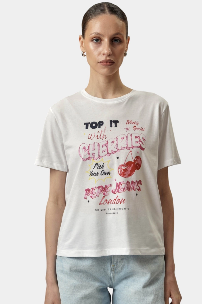 Брюки джинсовые Pepe Jeans  Белый