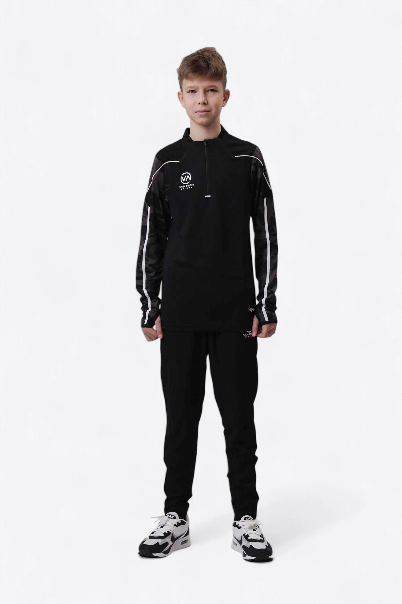 INDJ4904 Джемпер тренировочный Van Mich Sports Черный