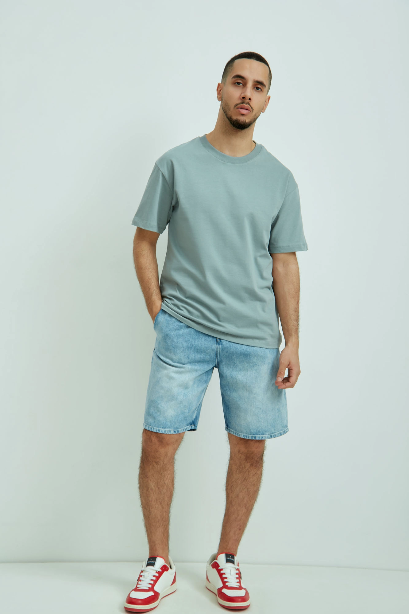 VM-ERK-22-060 Футболка Van Mich Голубой