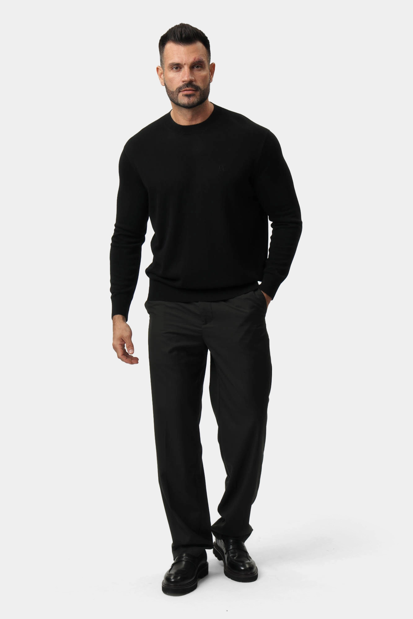 XM000338_AF12291 Джемпер Armani Exchange Черный