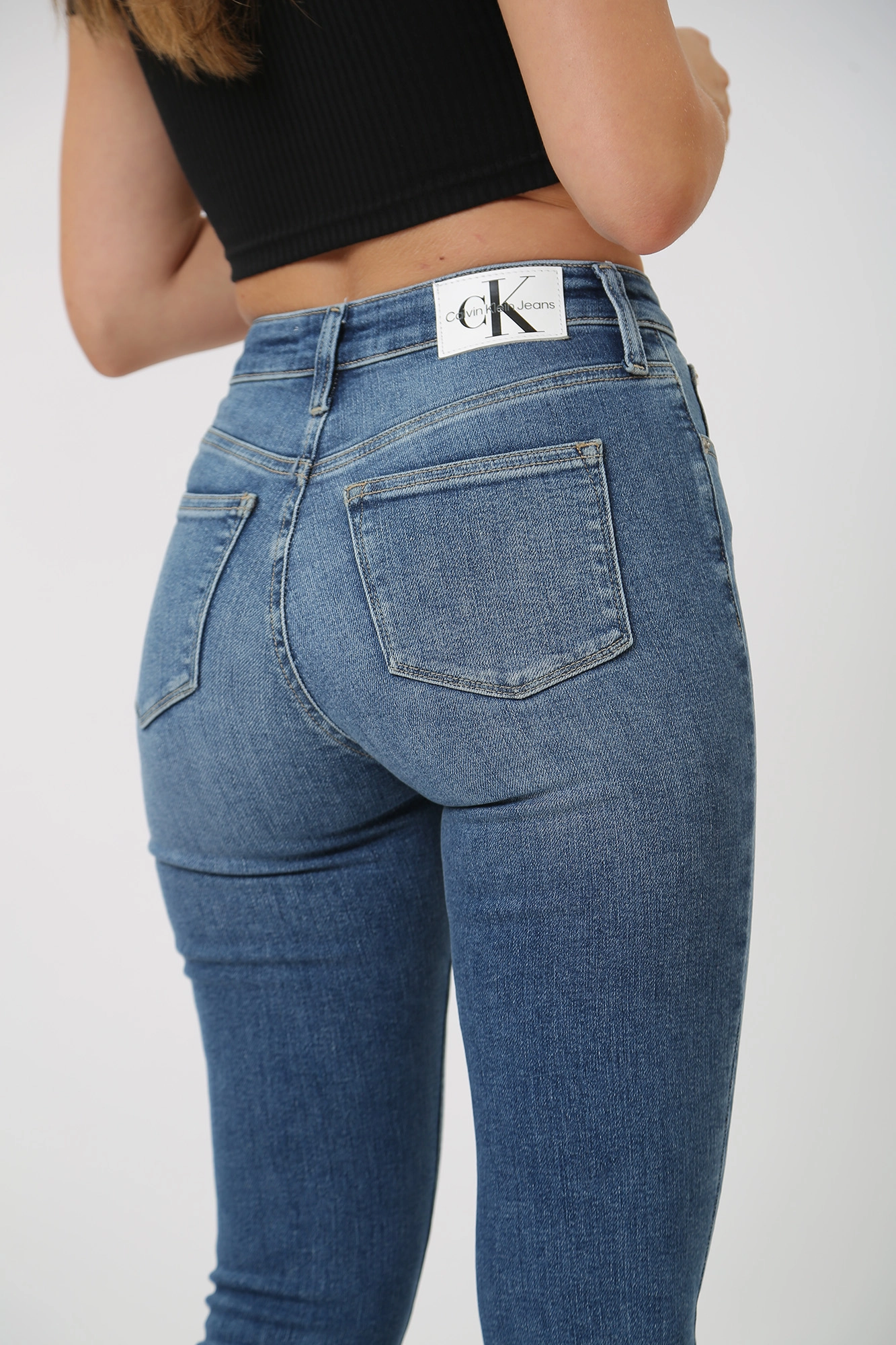 J20J221773 брюки джинсовые calvin klein jeans calvin klein jeans