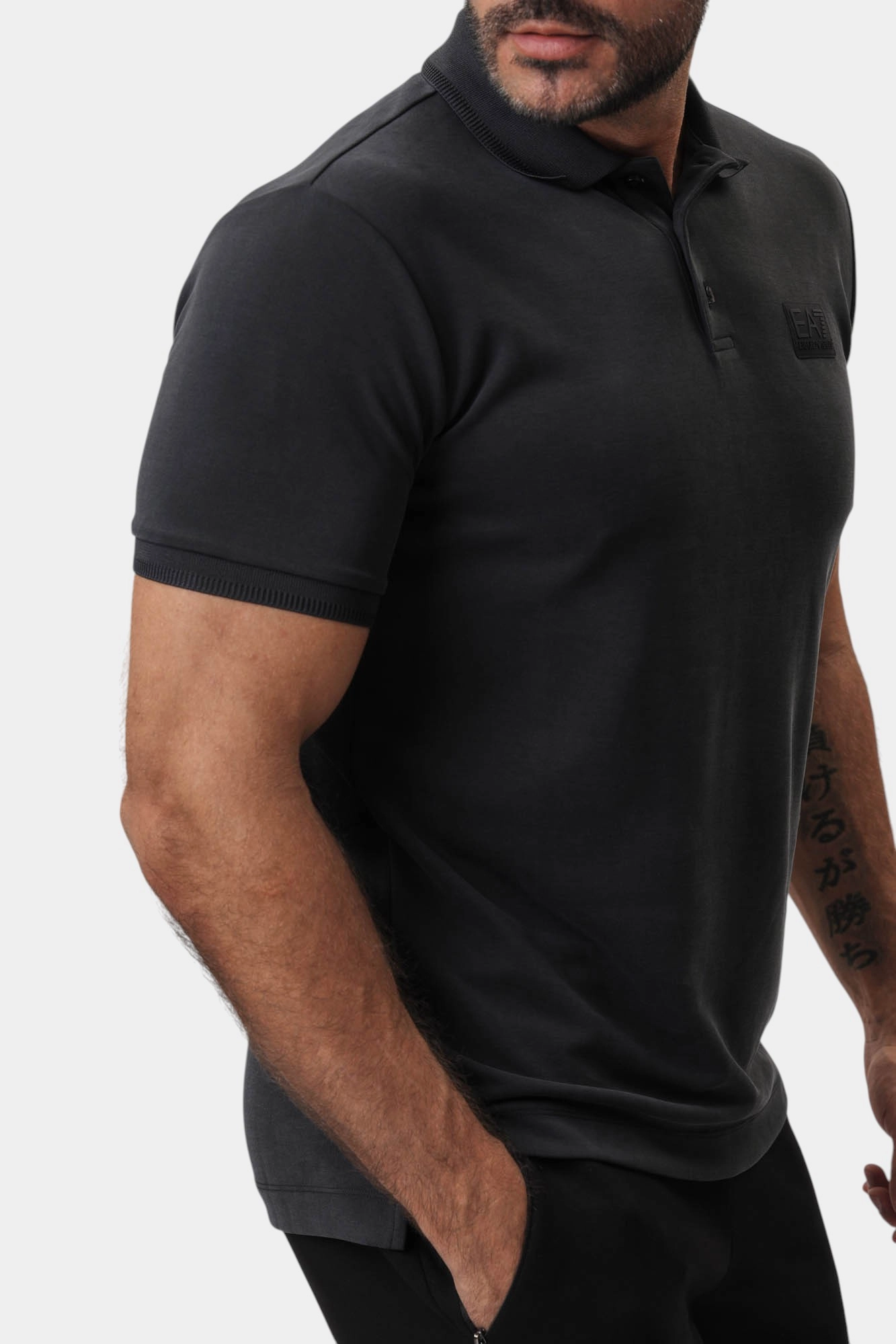 7M000090_AF13862 Поло EA7 Черный