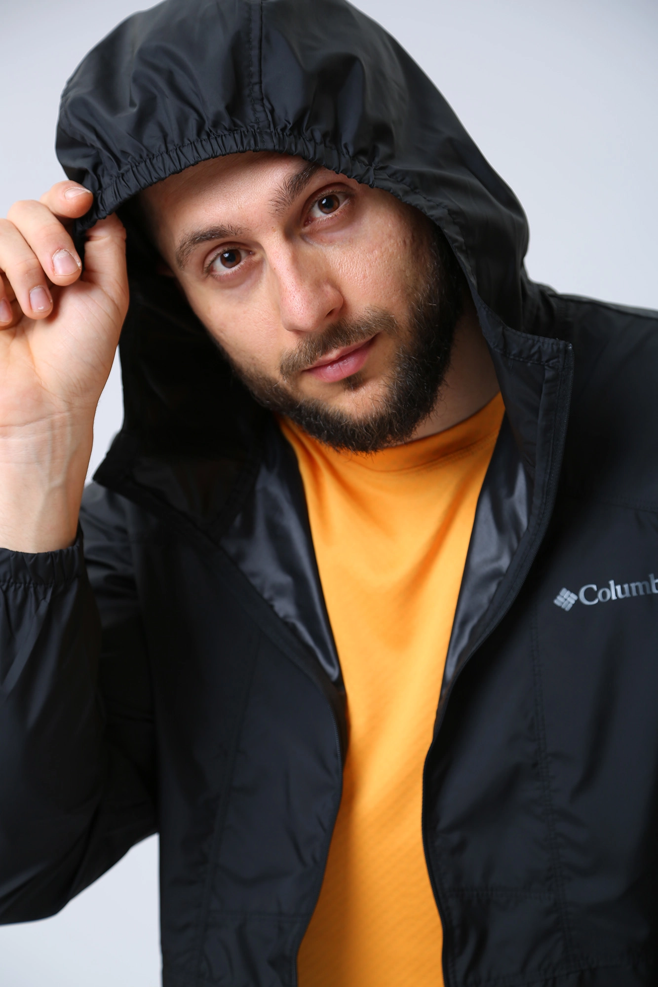 Columbia jacket black top
