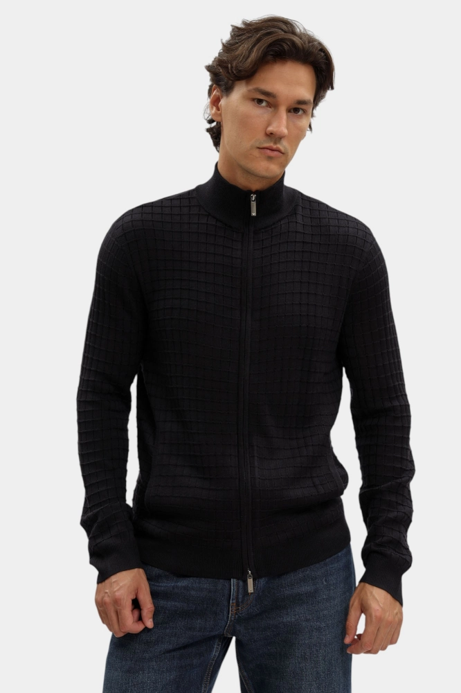 Куртка кожаная  Strellson Натуральная кожа Черный