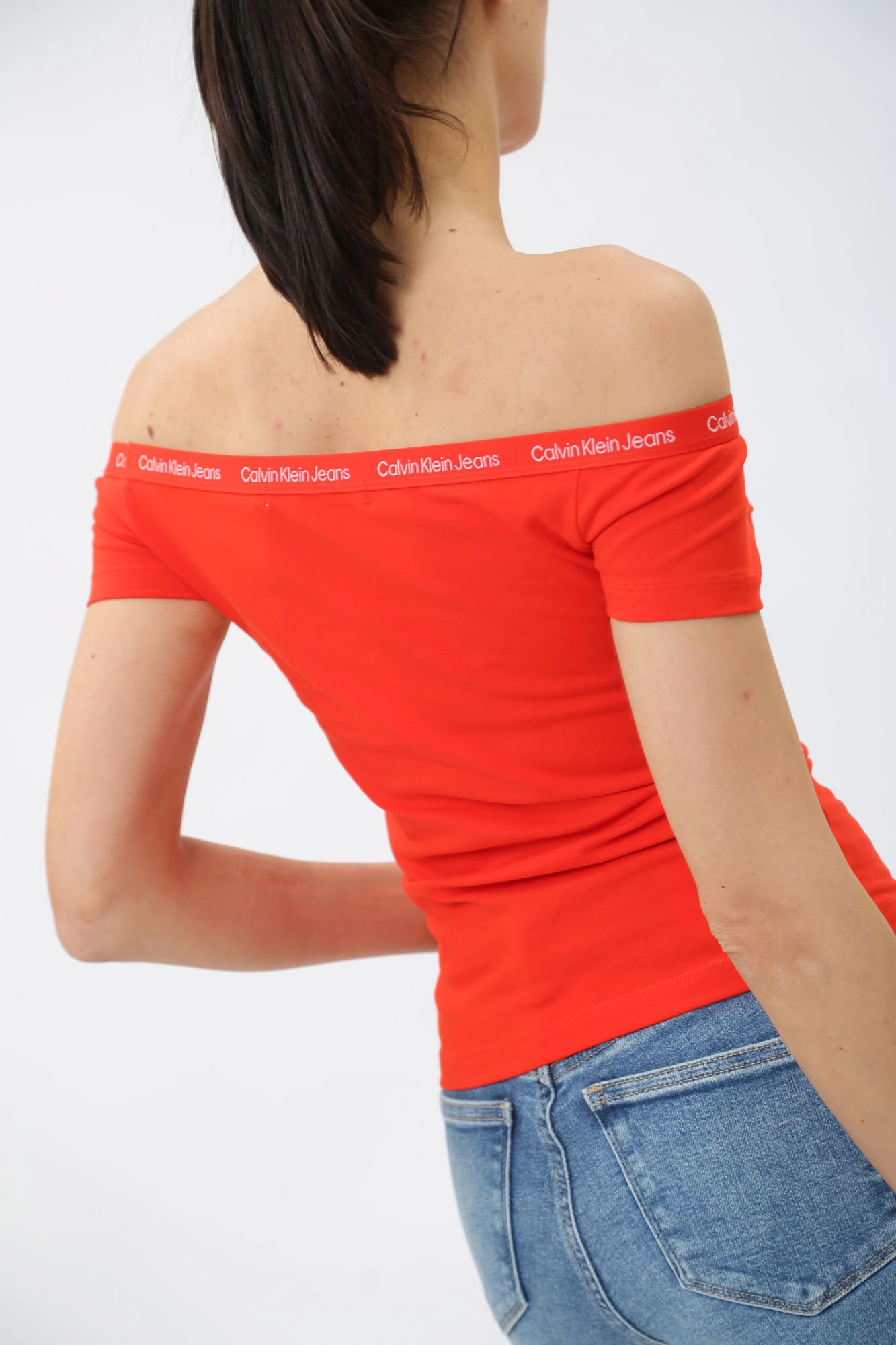 Calvin klein jeans red clearance