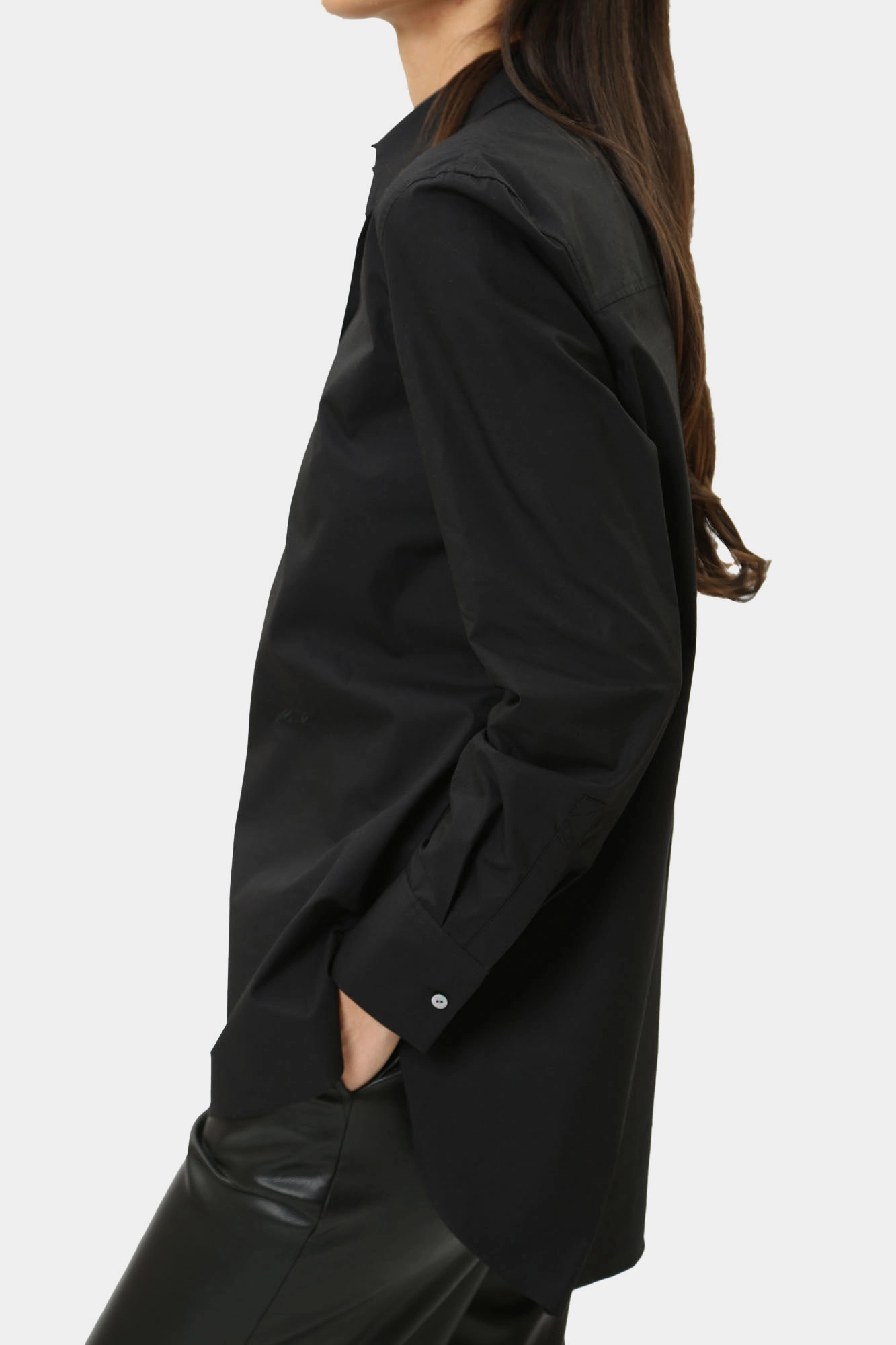 245W1603 рубашка с длинным рукавом karl lagerfeld