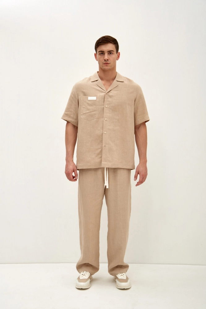 Брюки спортивные Armani Exchange Хлопок Белый