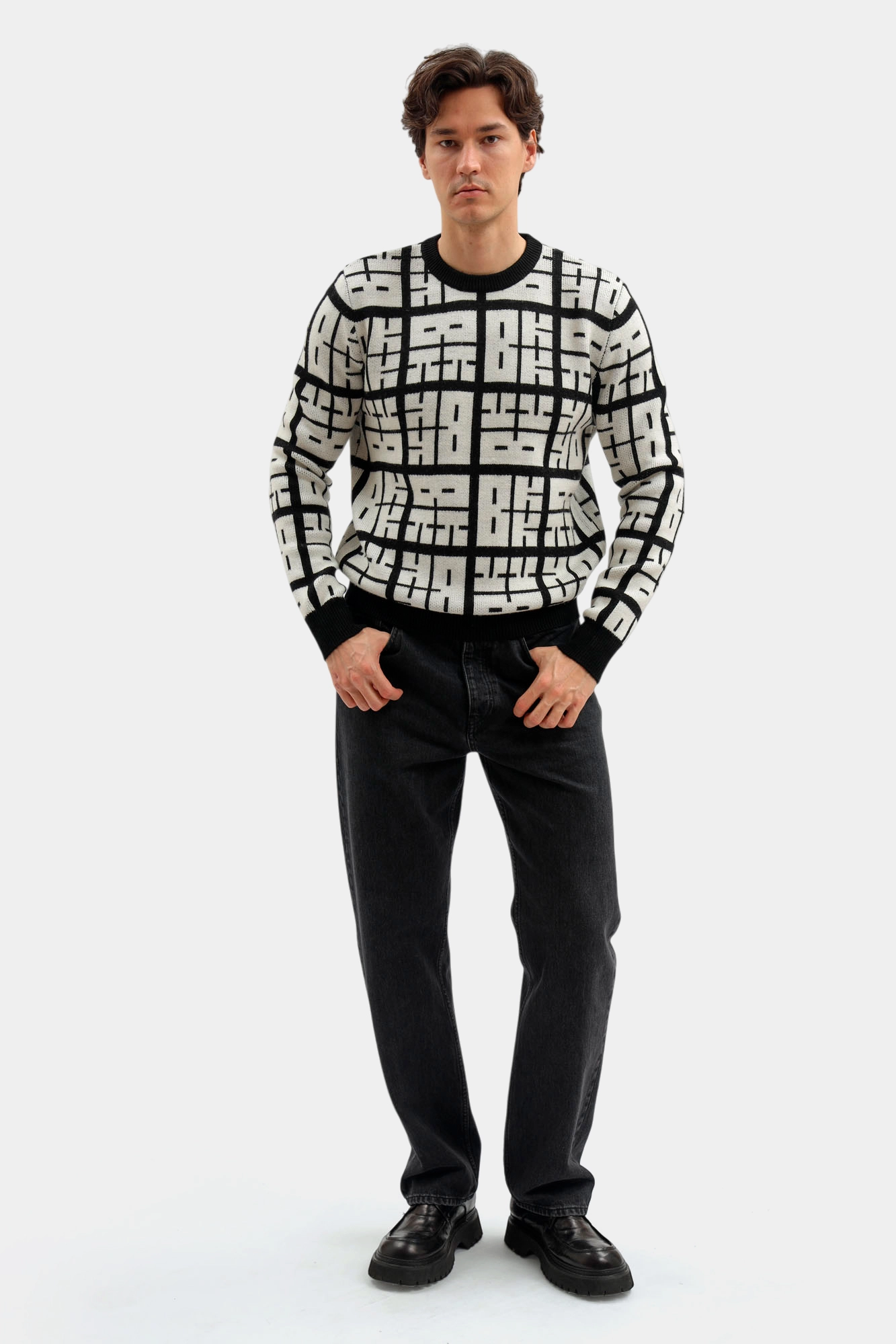 BMM1148 Свитер Bikkembergs Белый