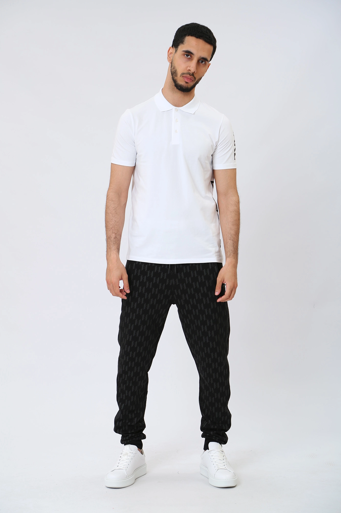 532221_745020 Поло Karl Lagerfeld Белый