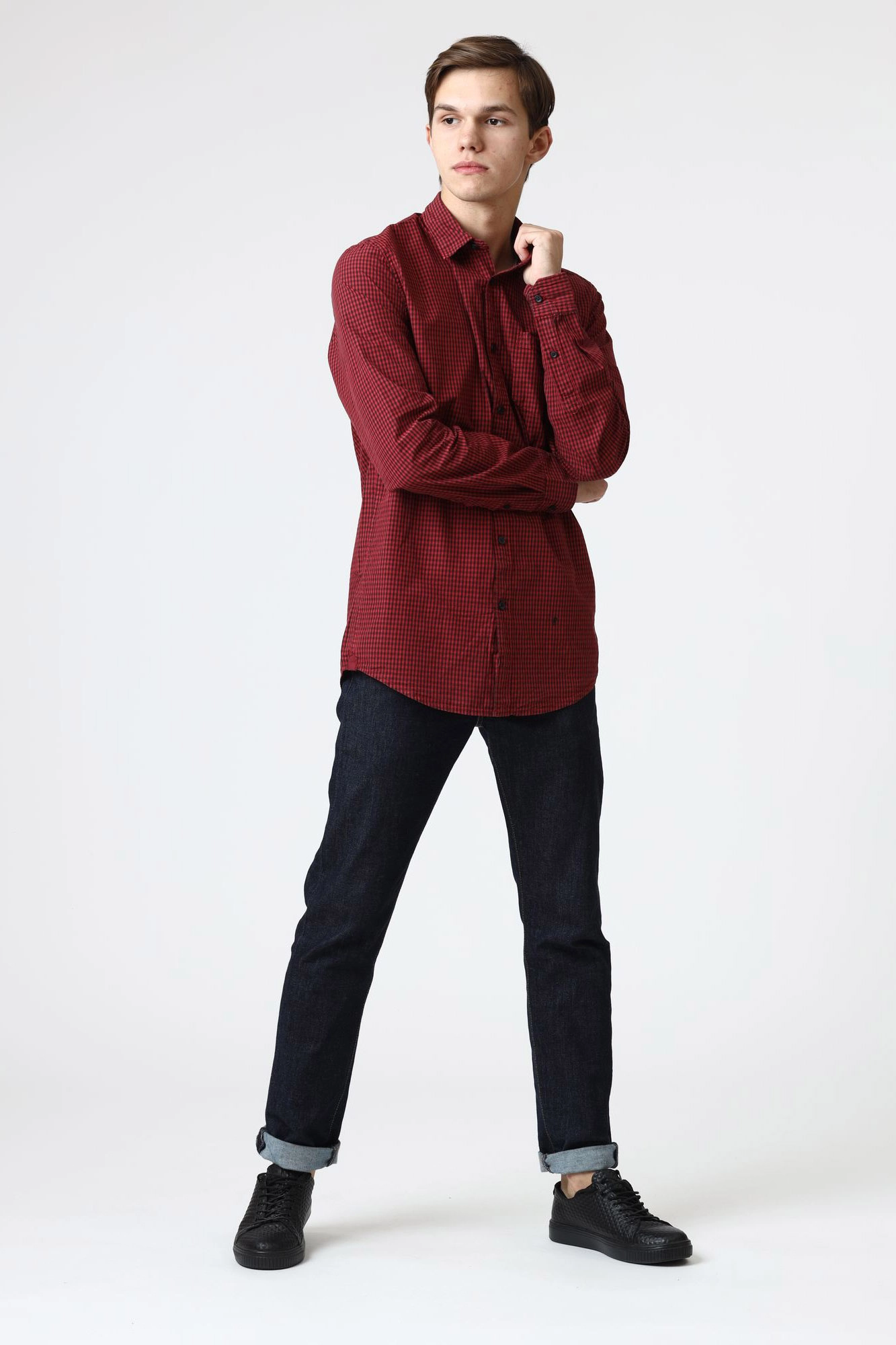 PM306735 Рубашка Pepe Jeans Красный