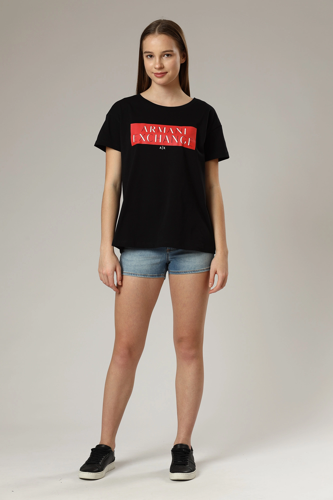 3LYJ91_Y3SDZ шорты джинсовые armani exchange 