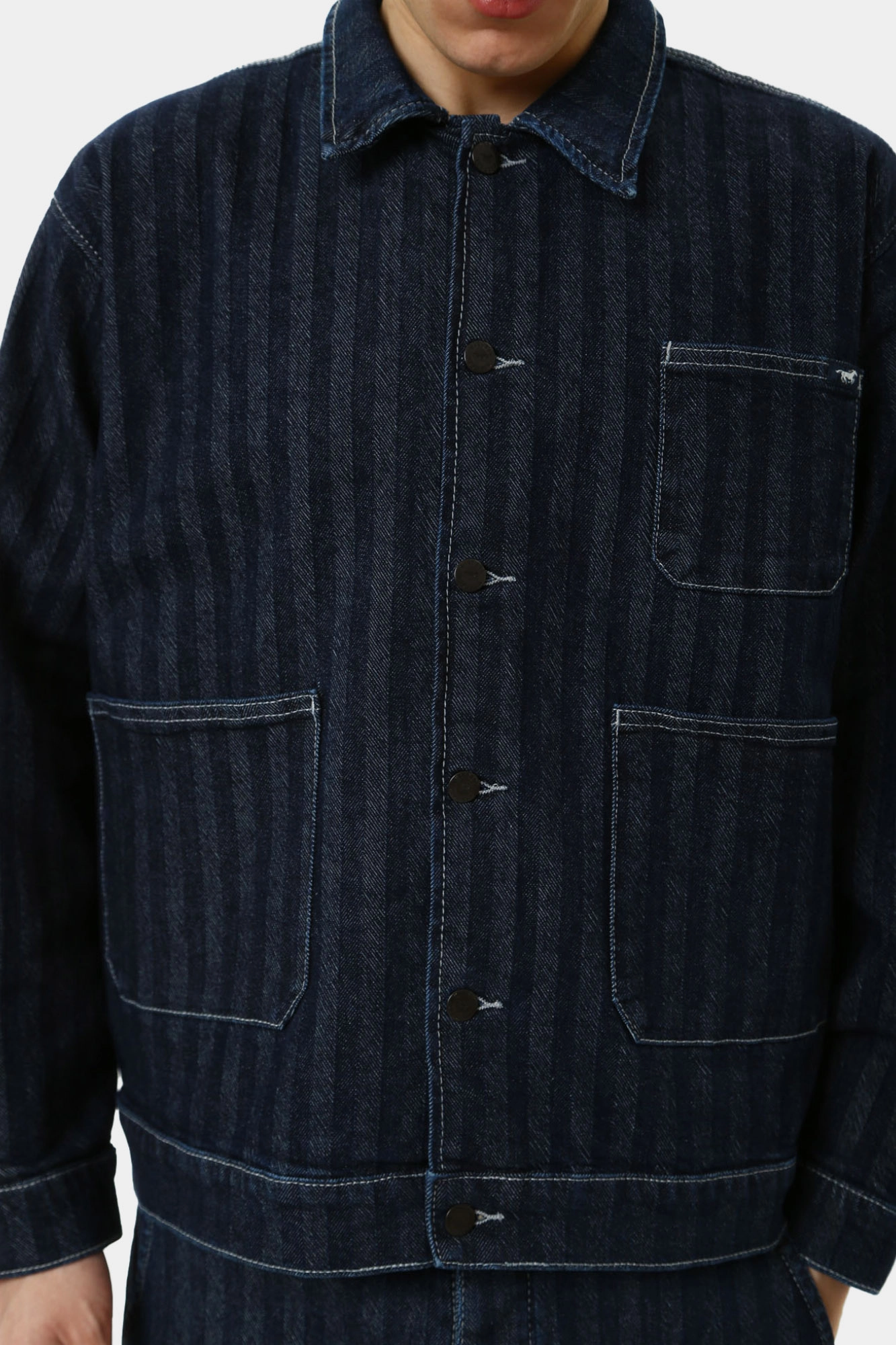 1015900-5000 Куртка джинсовая Mustang Синий