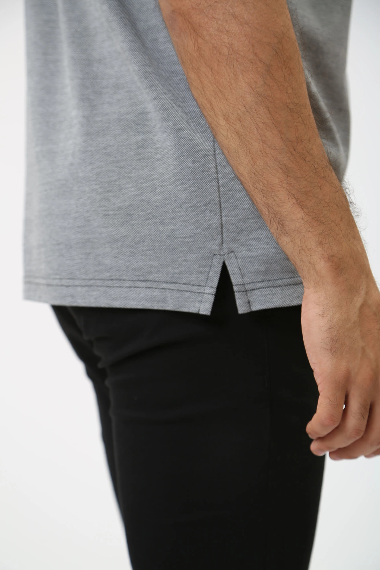 542204_745004 Поло Karl Lagerfeld Серый