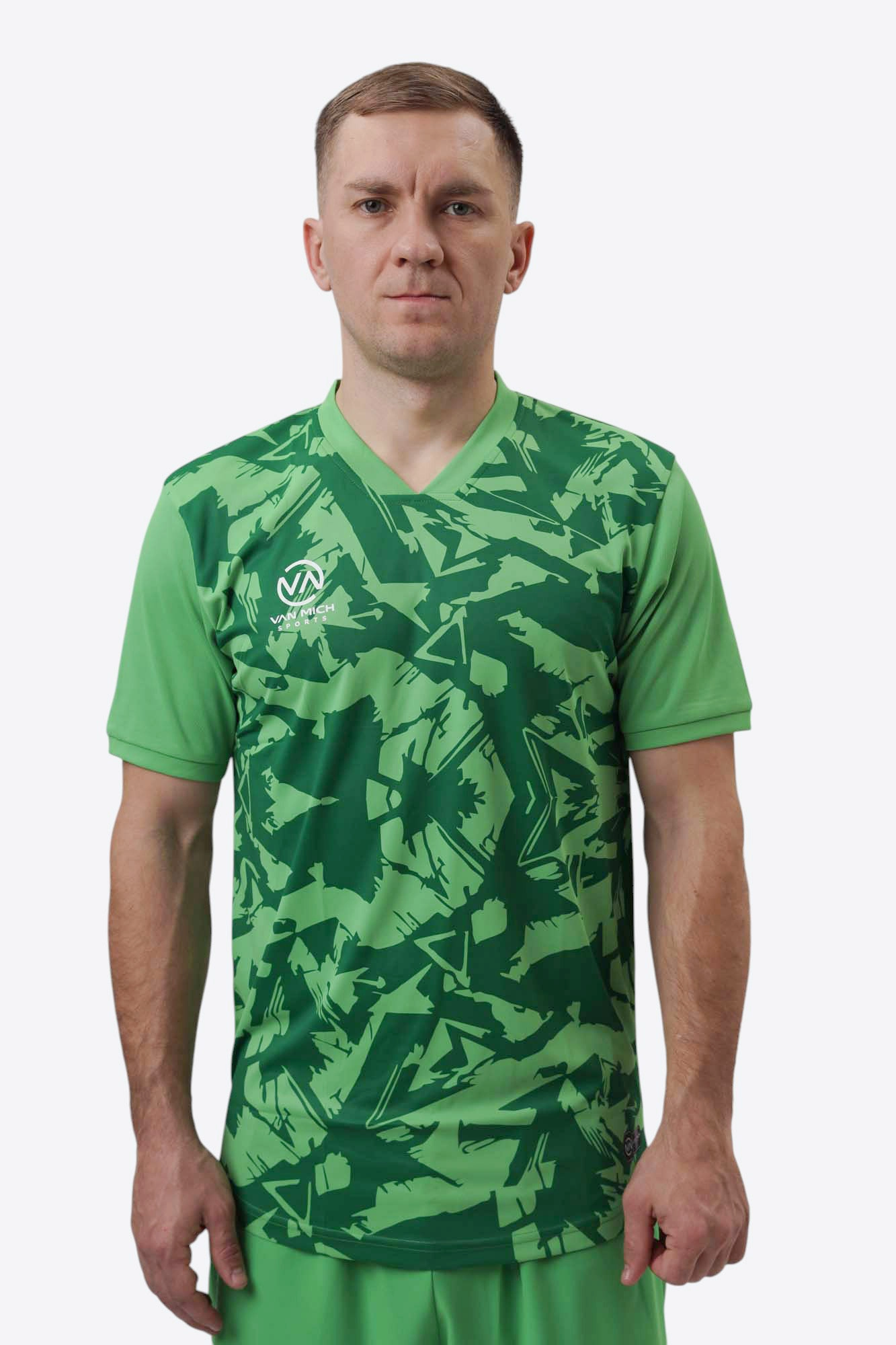 IND4188 Футболка игровая Van Mich Sports Зеленый
