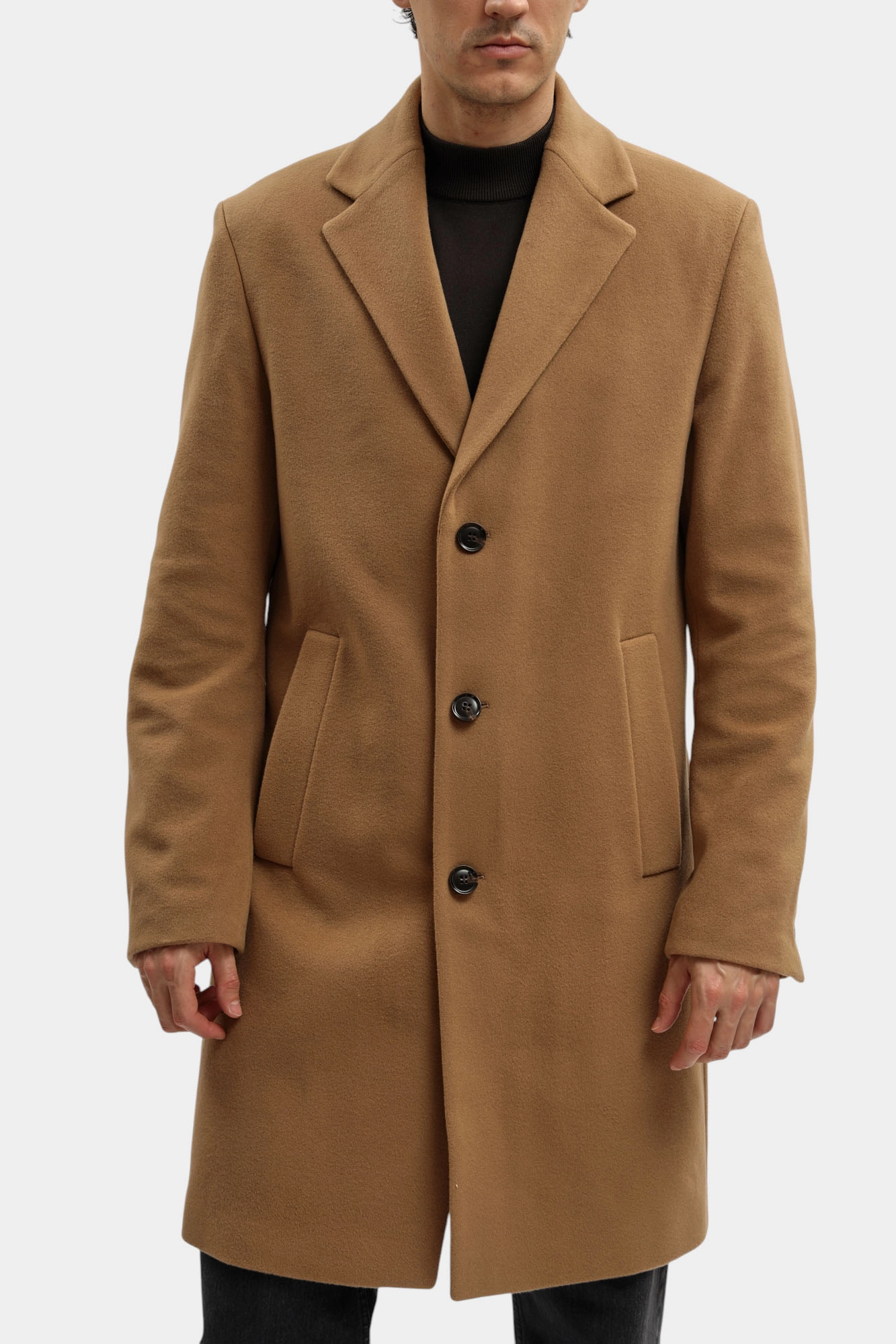 30048170_10018875 Пальто Strellson Бежевый