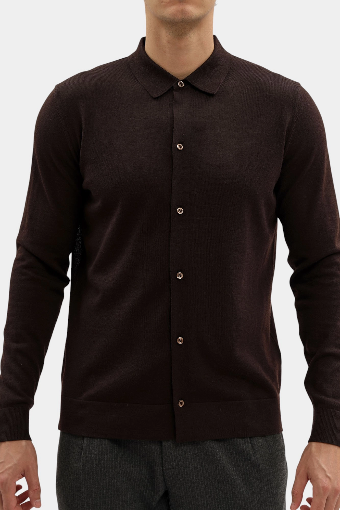 30043688_10018697 Кардиган Strellson Коричневый