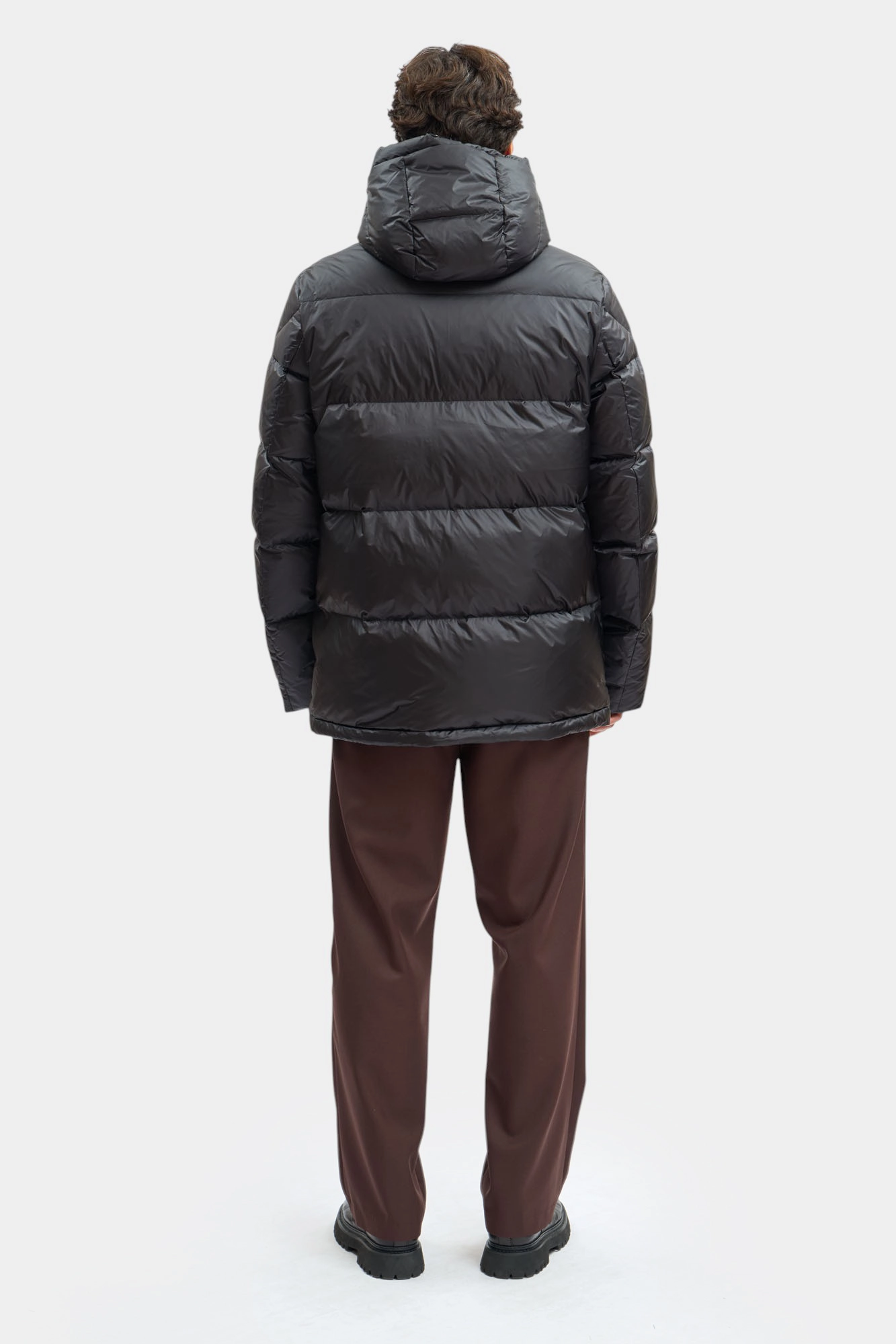 M-KX-252-56-1399 Пуховик The Hills Черный