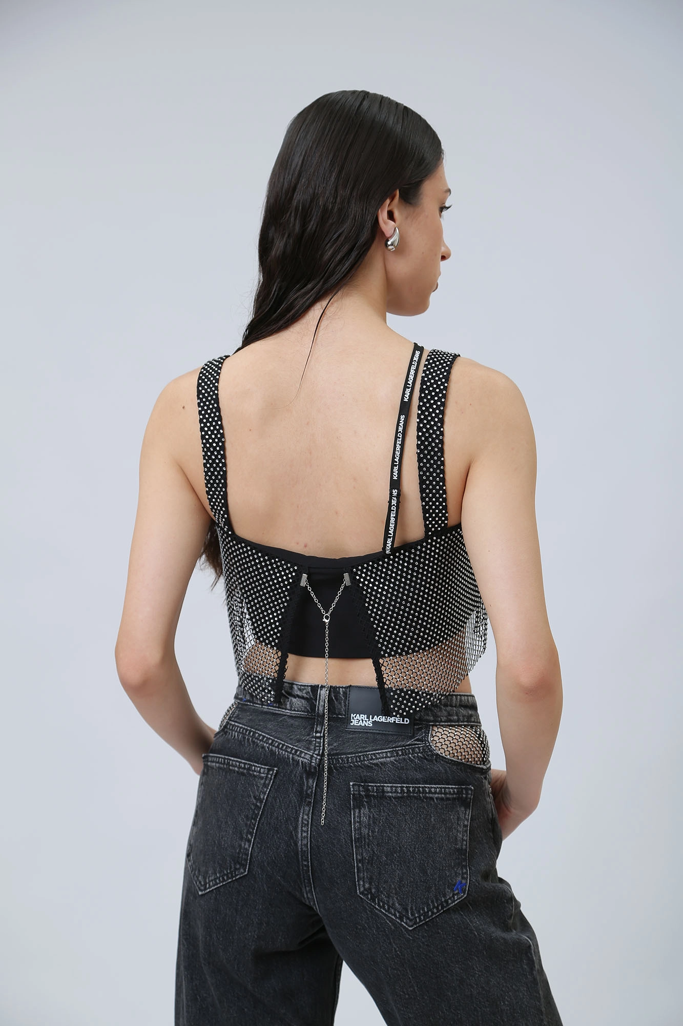 240J1606 топ karl lagerfeld jeans 