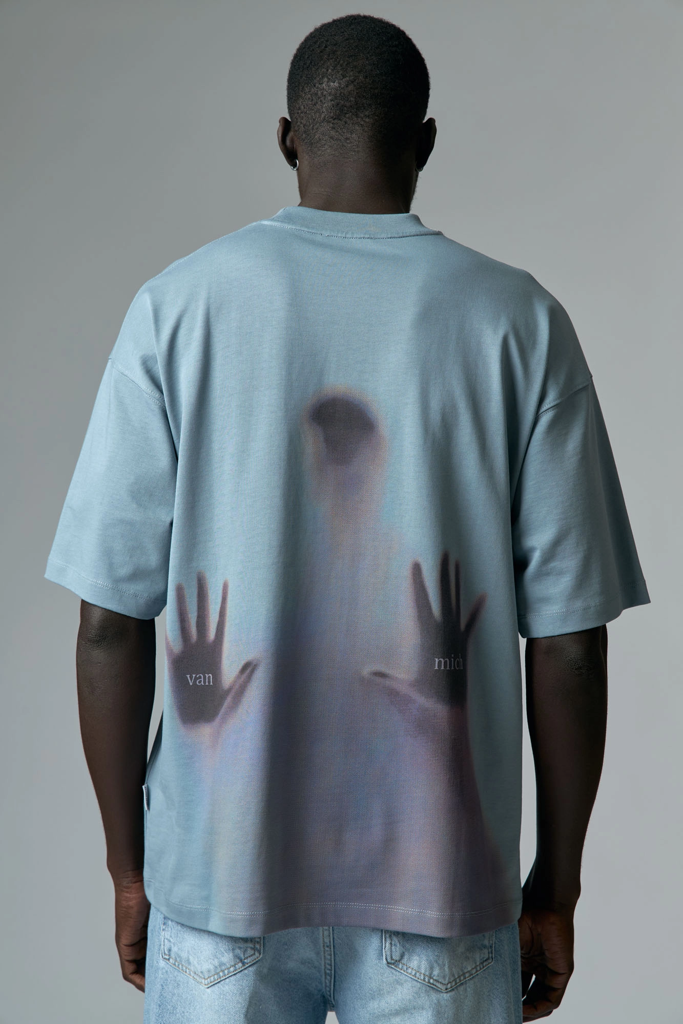 VM-ERK-22-416 Футболка Van Mich Серый