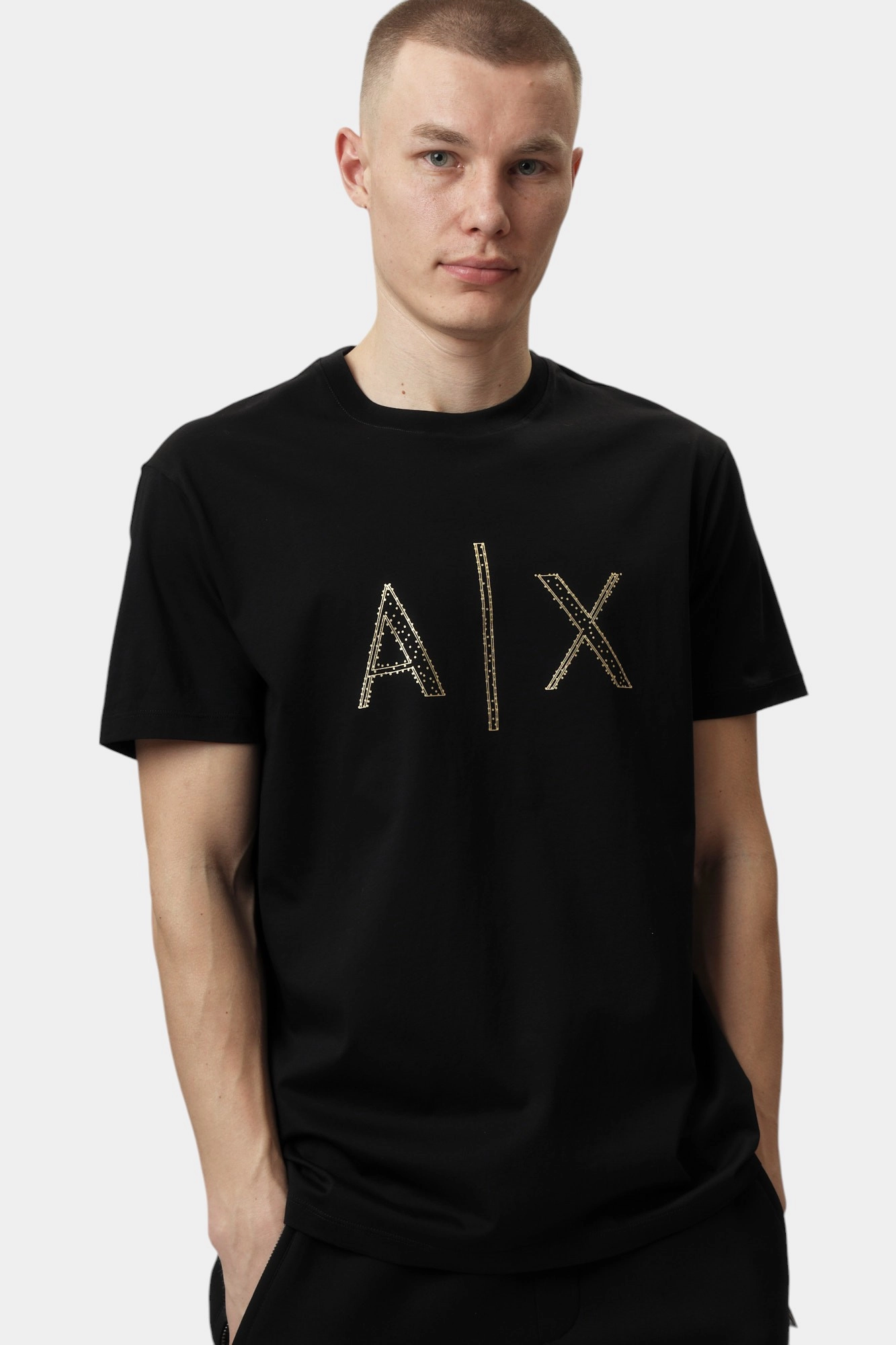 XM000325_AF10364 Футболка Armani Exchange Черный