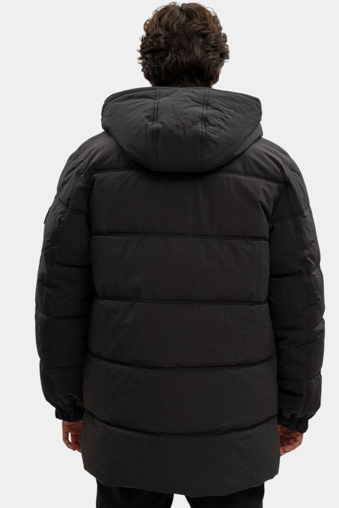 1016896 Куртка тёплая Mustang Черный