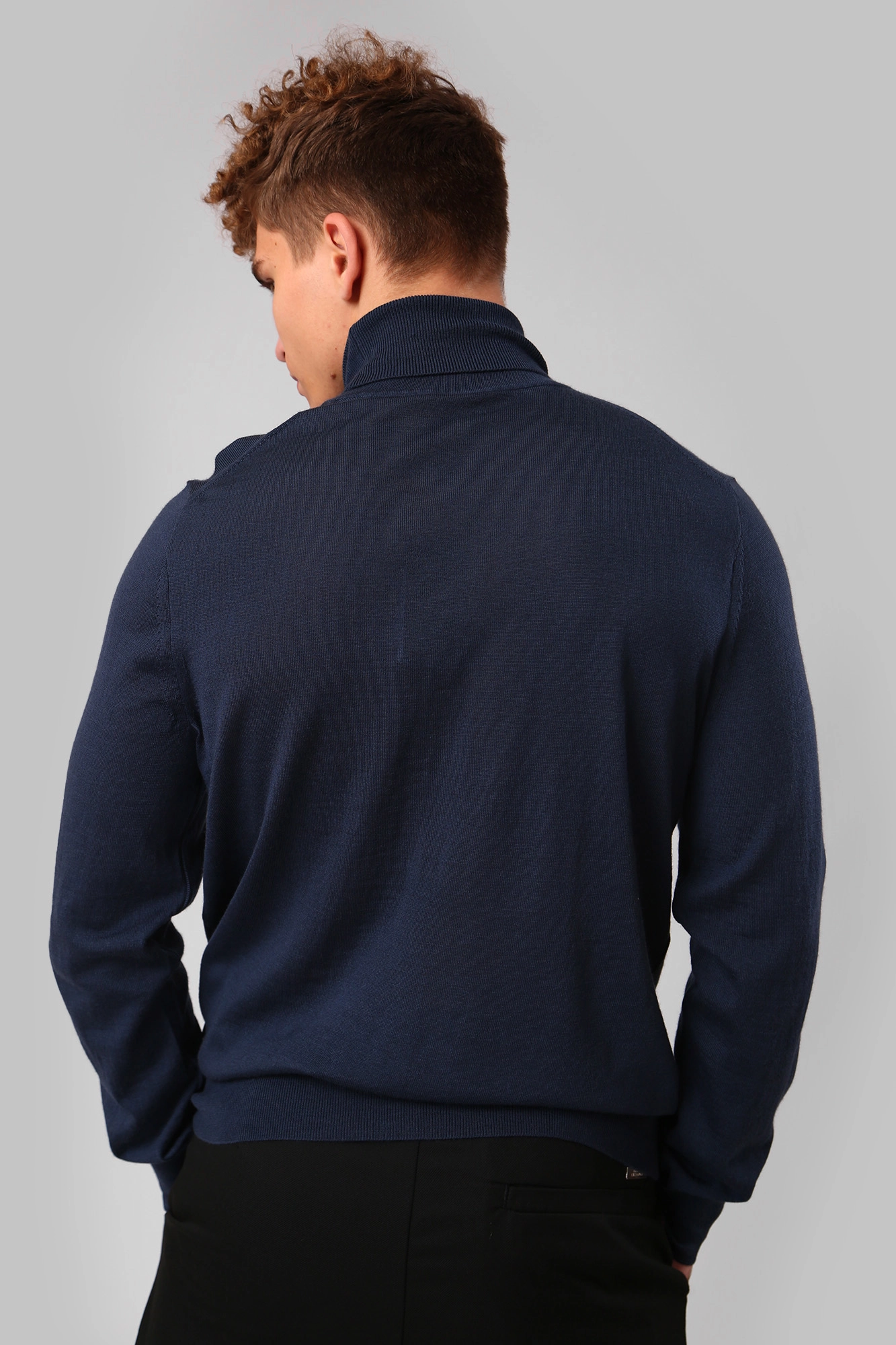 8NZM3C_ZM8AZ Водолазка Armani Exchange Синий